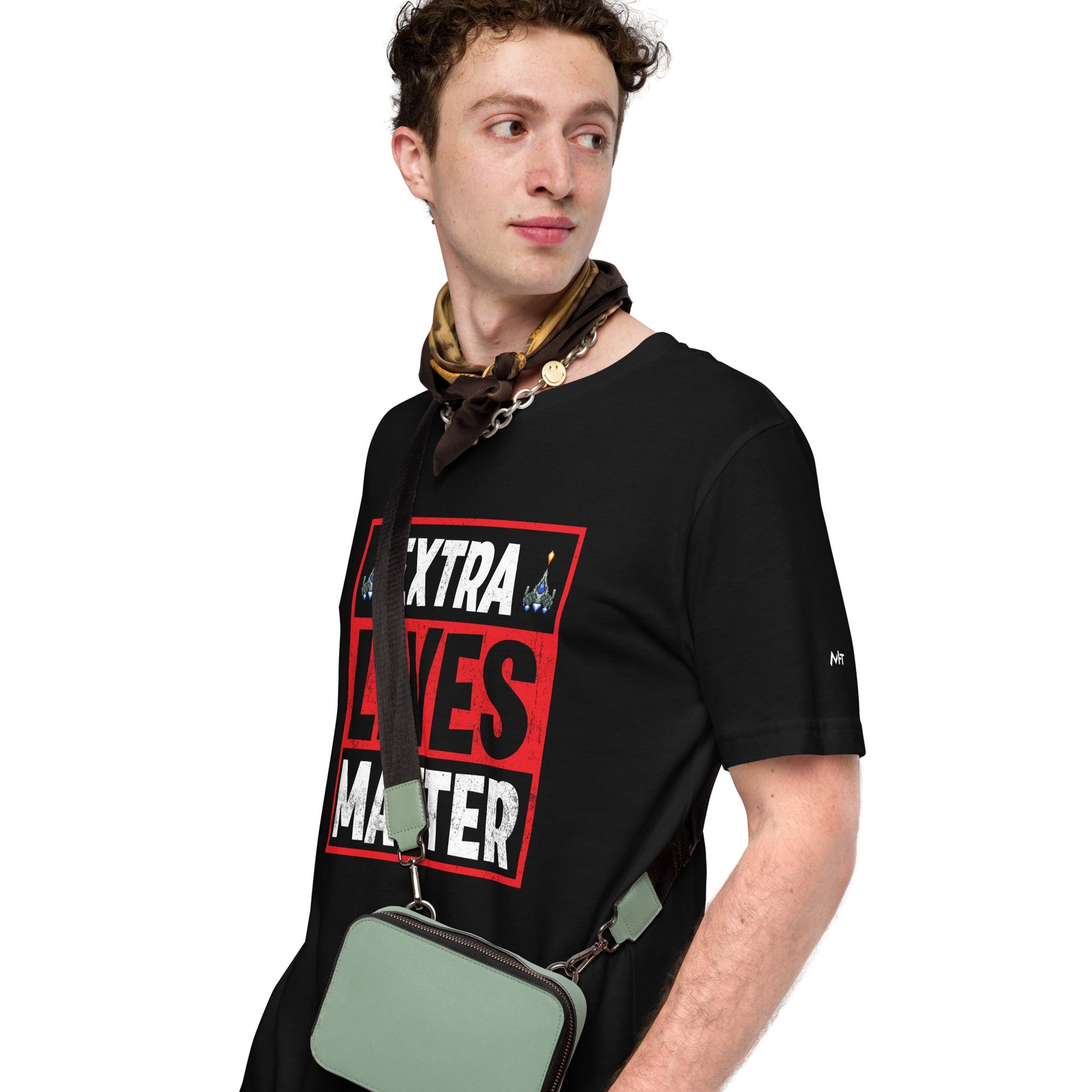 Extra Lives Matter Unisex t-shirt by DarkByteGear