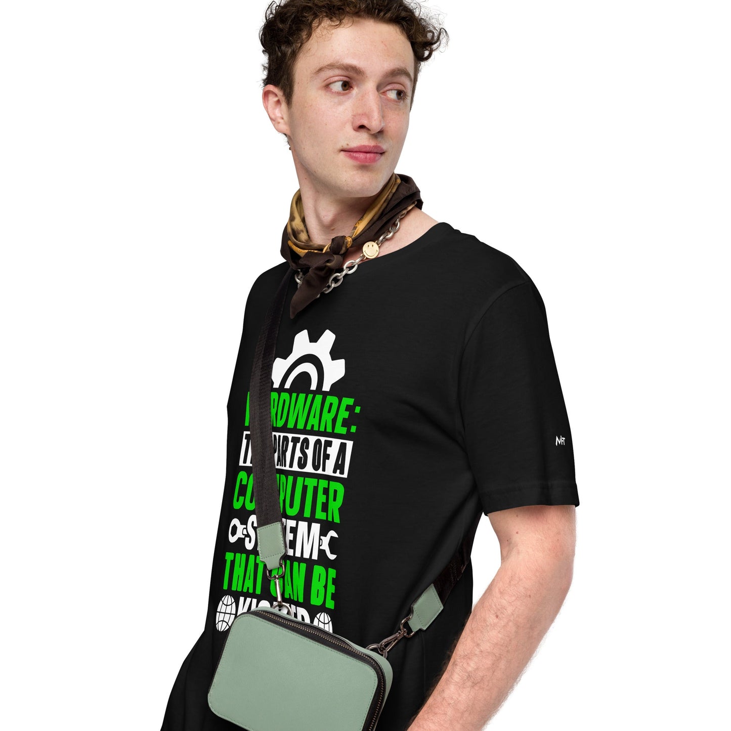 Hardware: The Part of a Computer System - Unisex t-shirt by DarkByteGear
