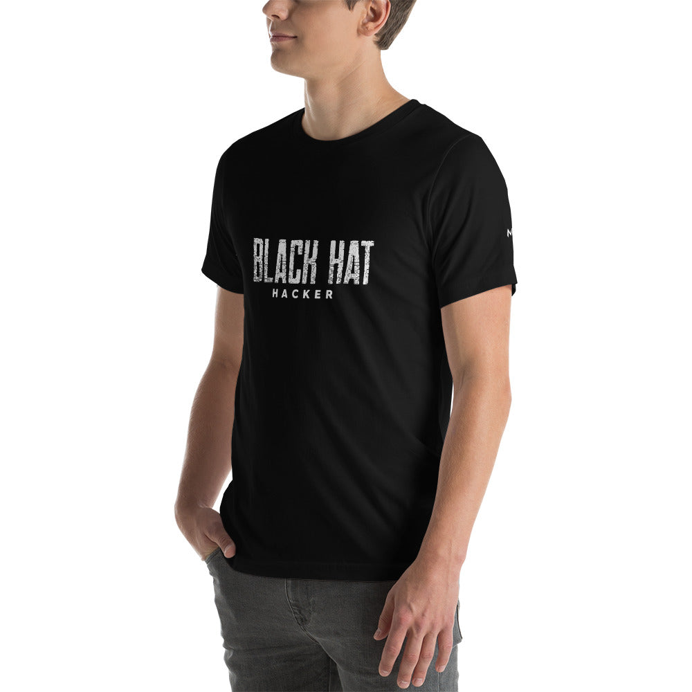 Black Hat Hacker V20 Unisex t-shirt by DarkByteGear