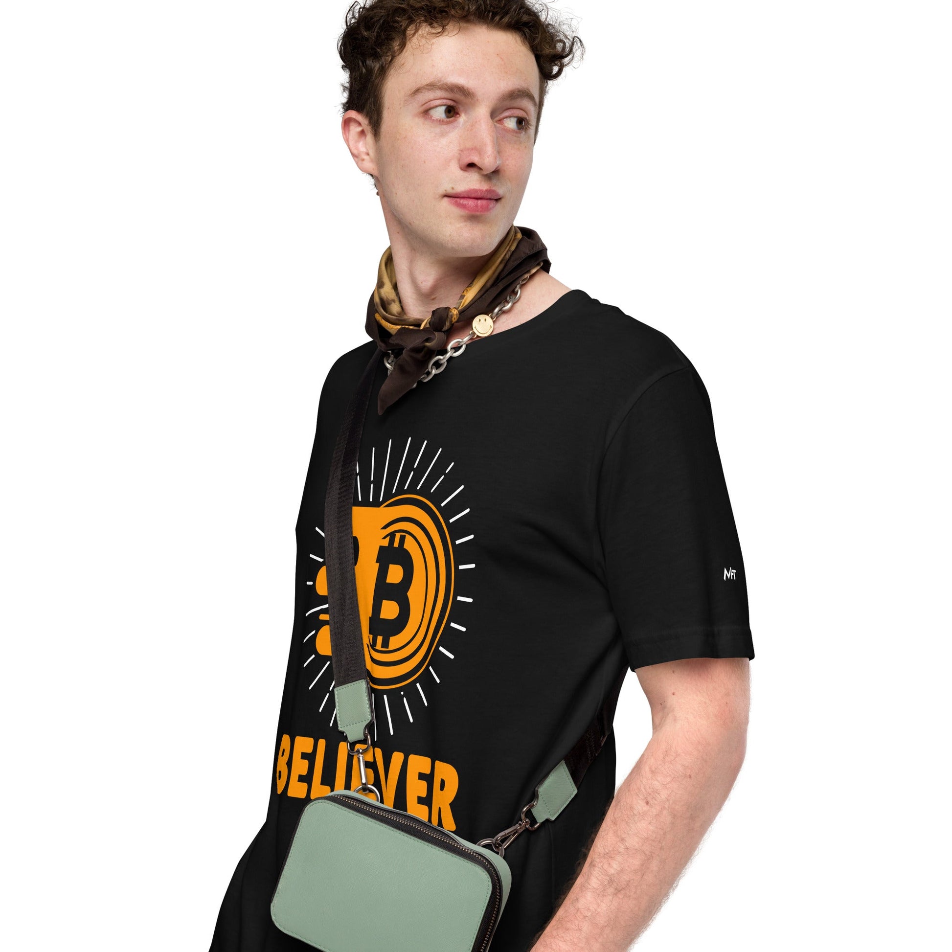 Bitcoin Believer Unisex t-shirt by DarkByteGear