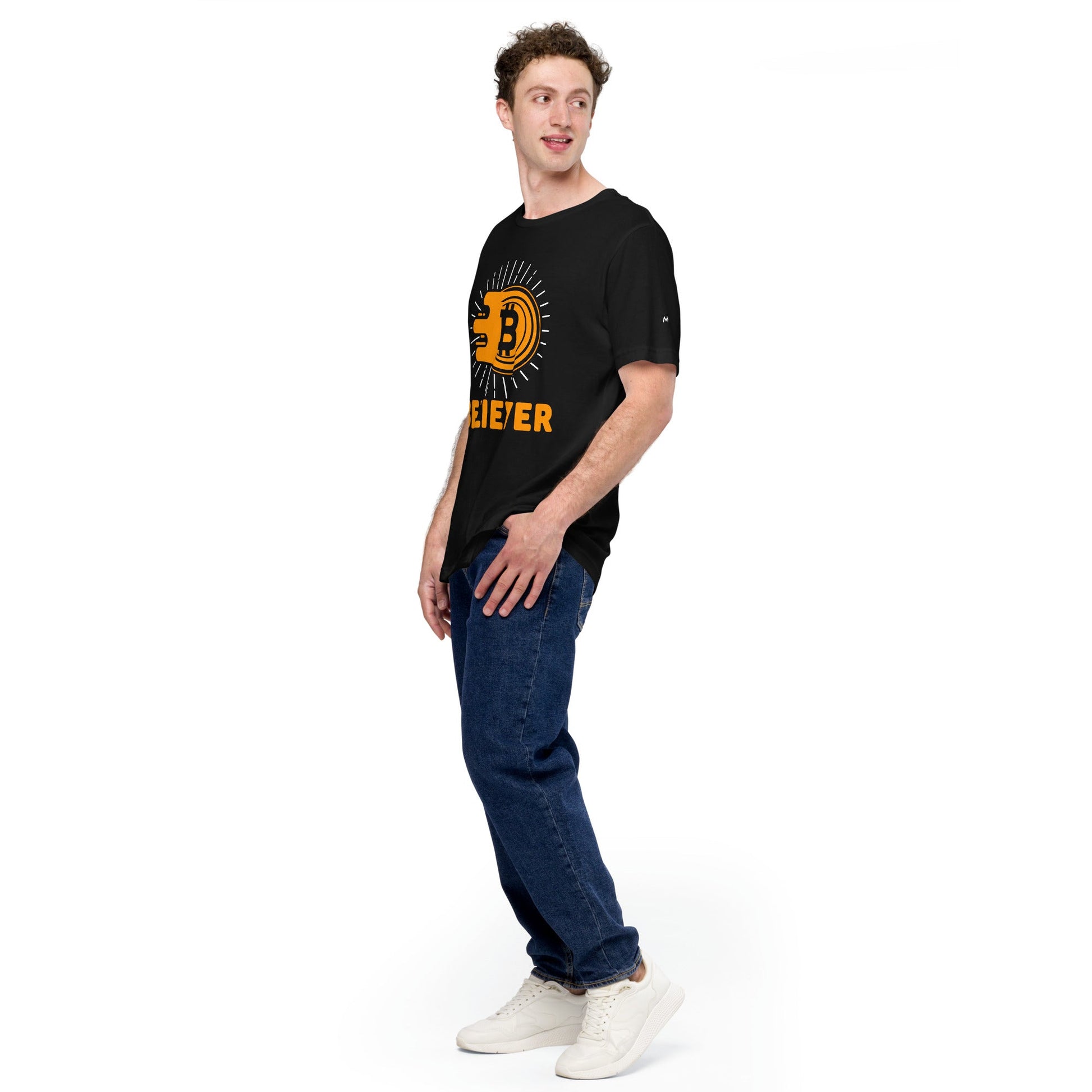 Bitcoin Believer Unisex t-shirt by DarkByteGear