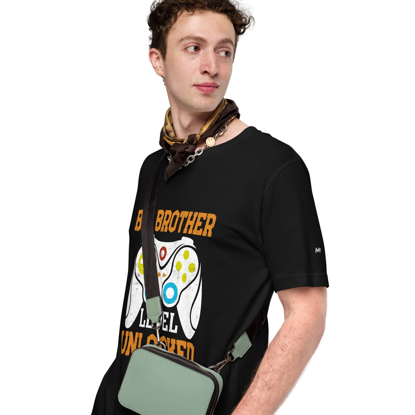 Big Brother Level Unlocked Unisex t-shirt by DarkByteGear