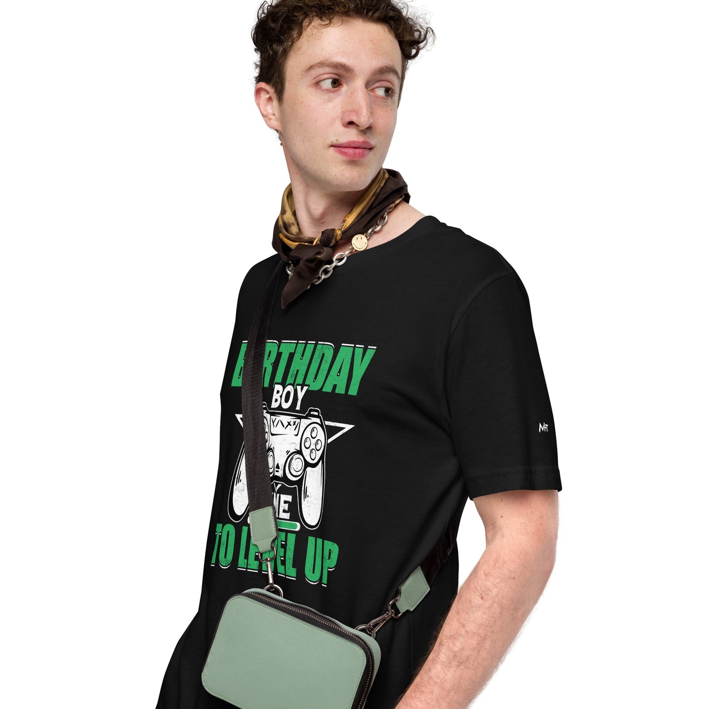 Birthday Boy Time to Level Up Unisex t-shirt by DarkByteGear