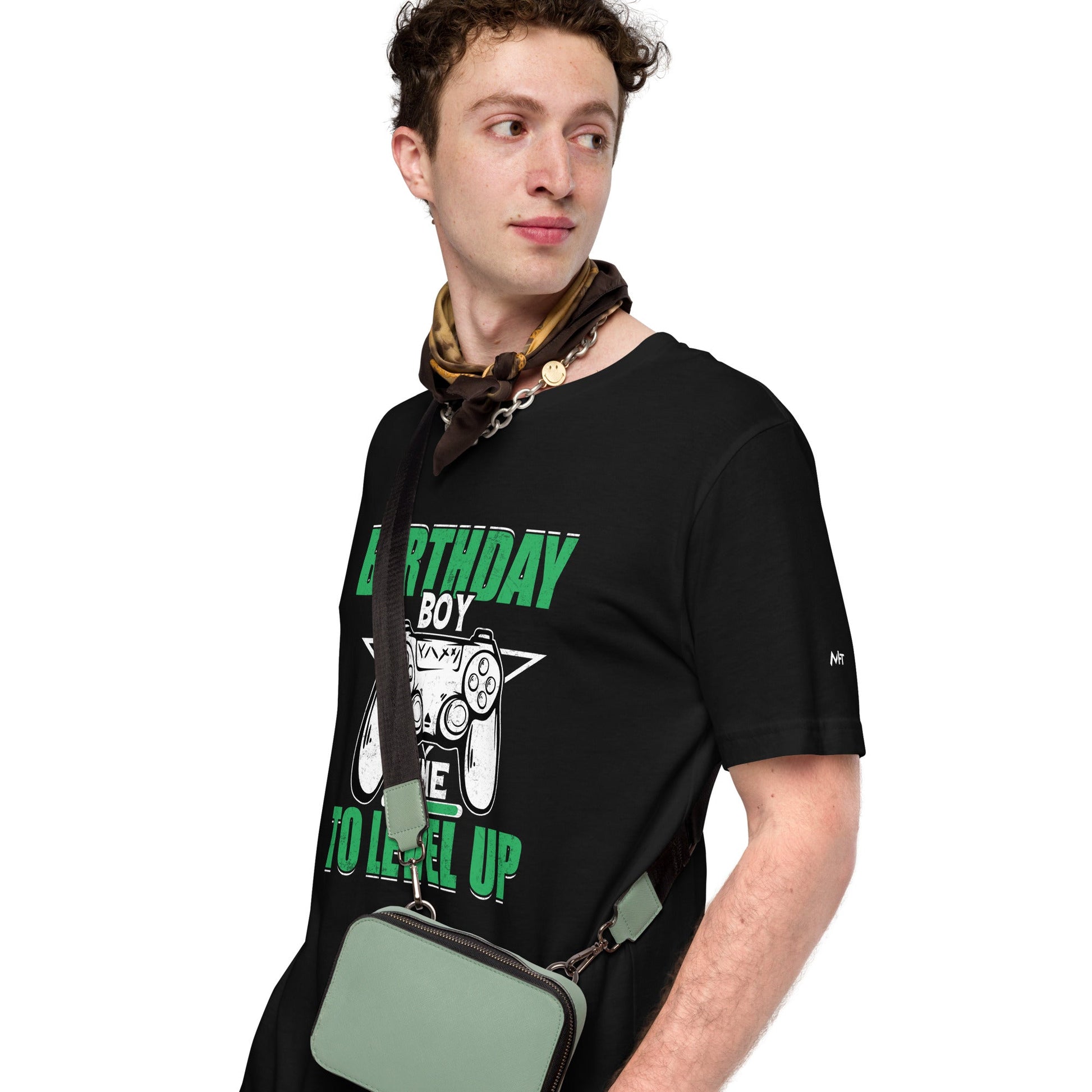 Birthday Boy Time to Level Up Unisex t-shirt by DarkByteGear