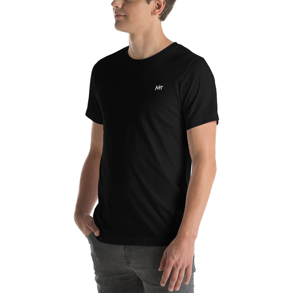 0-day Hunter V2 Unisex t-shirt ( Back Print ) by DarkByteGear