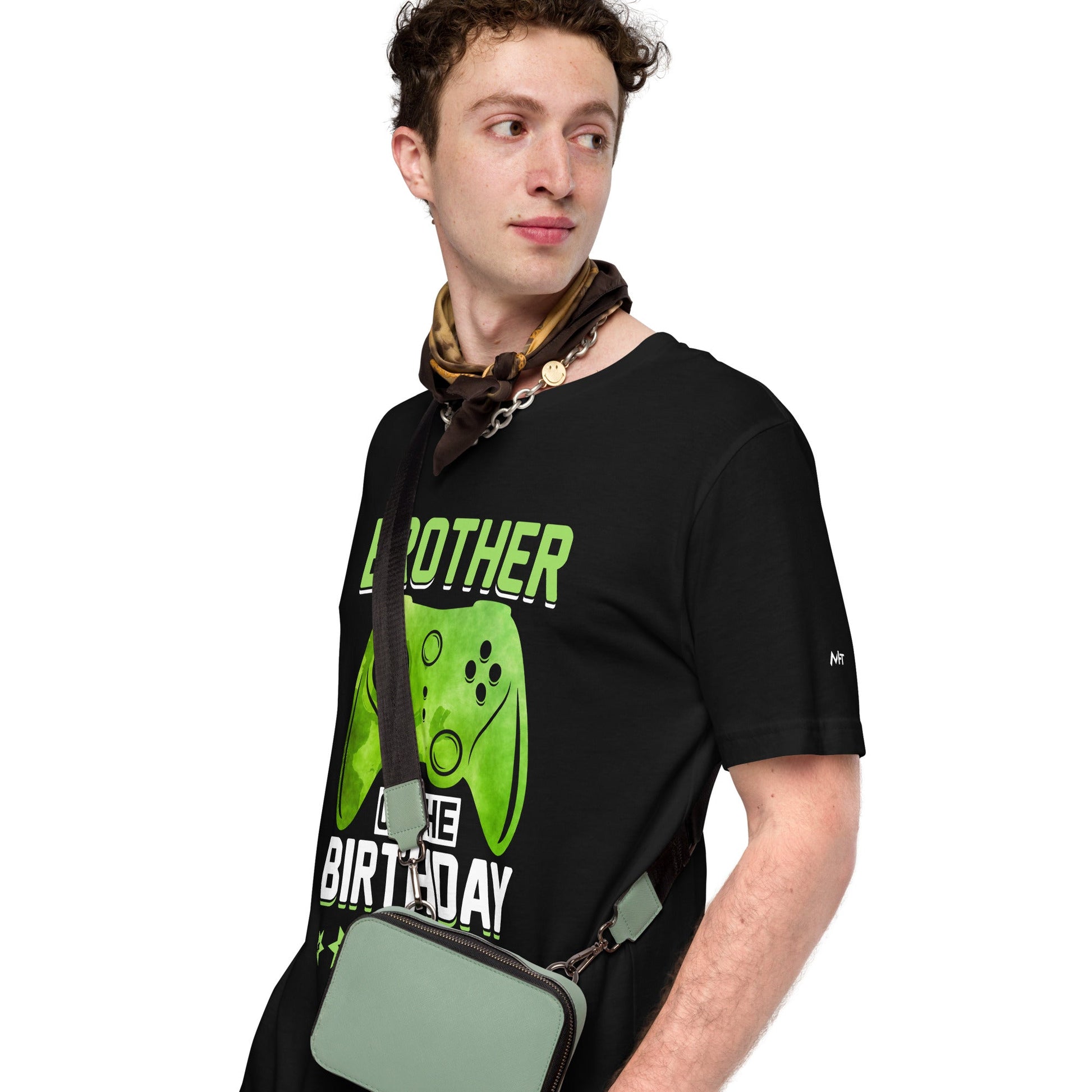 Brother of the Birthday Boy Unisex t-shirt by DarkByteGear