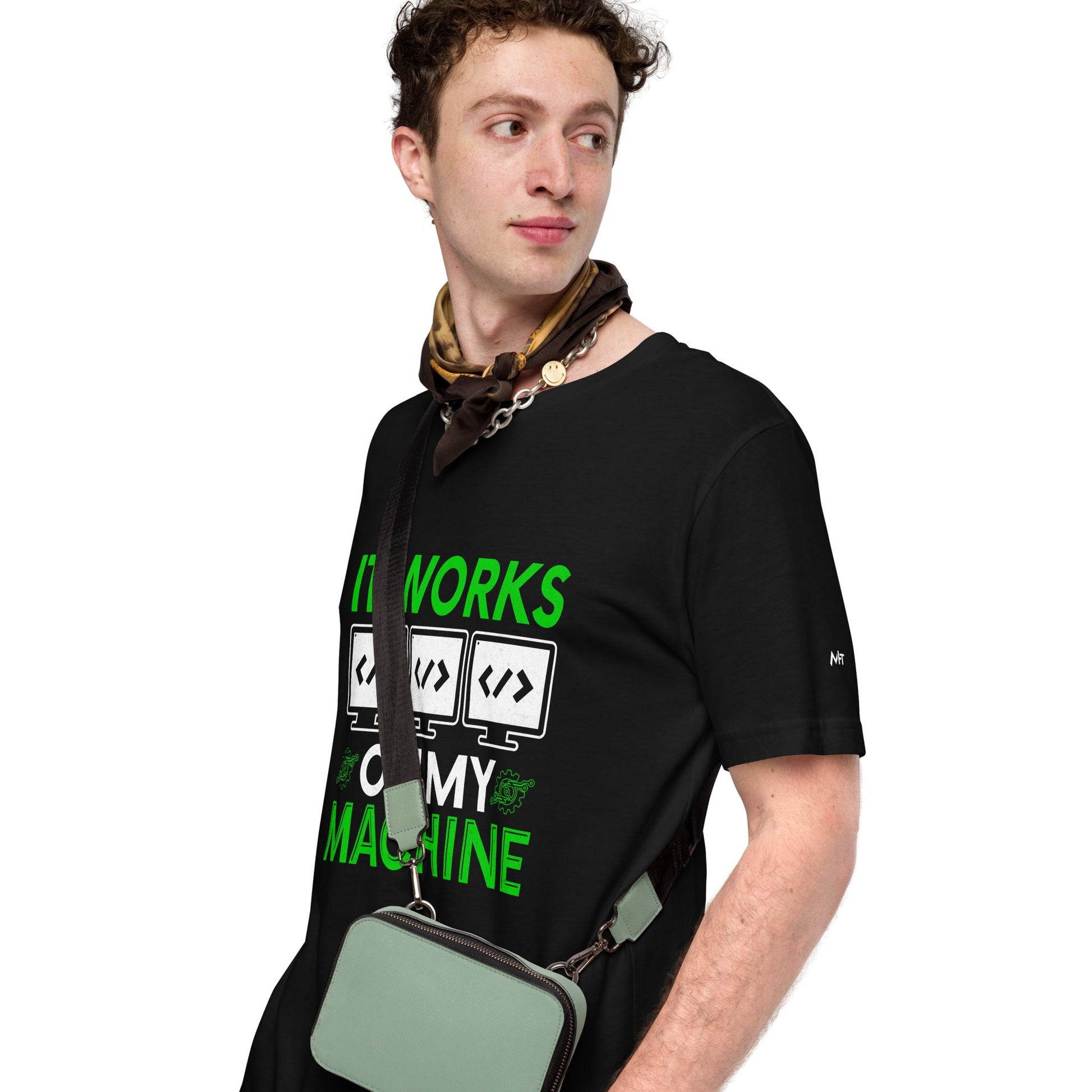 It Works on my Machine Unisex t-shirt by DarkByteGear