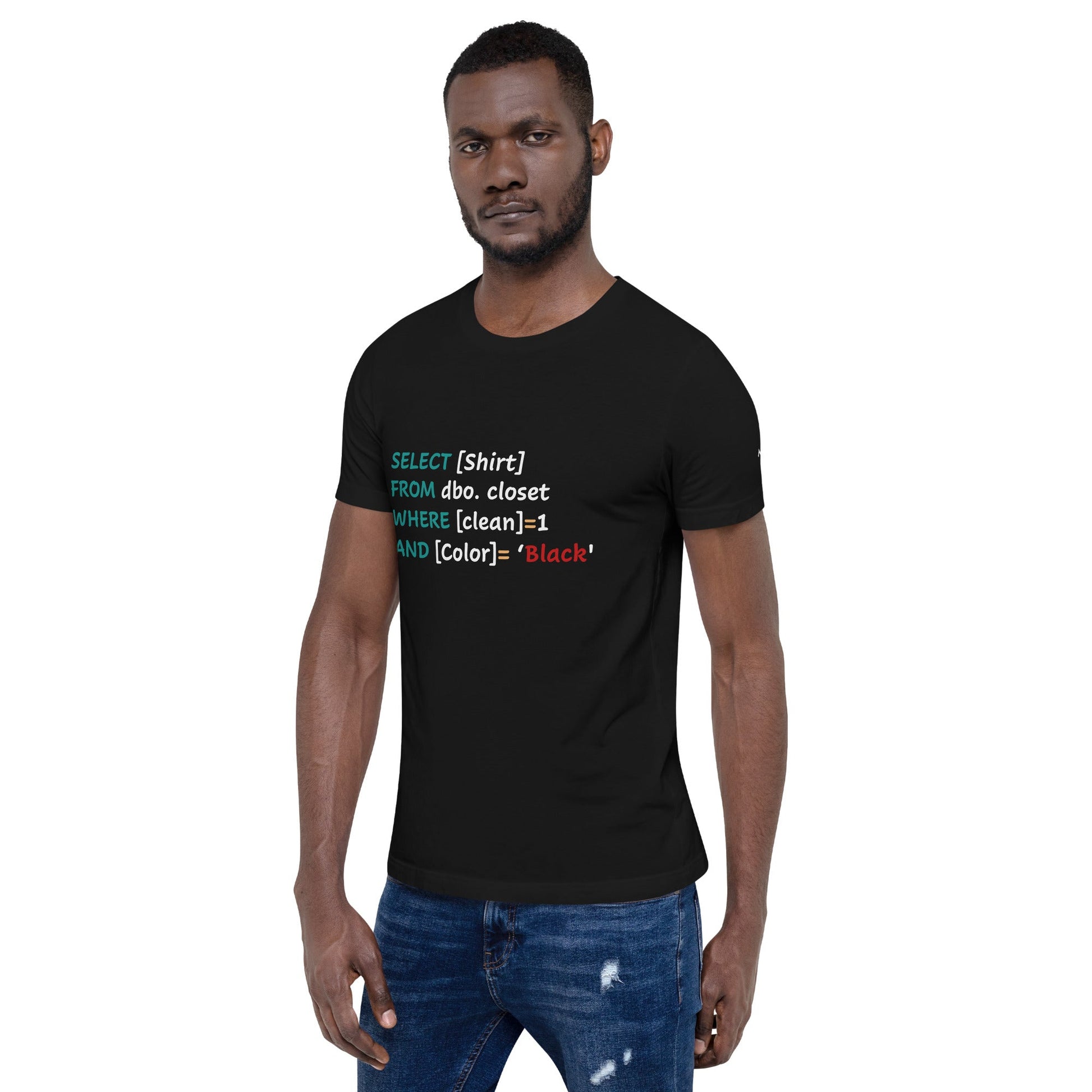 Select Shirt from dbo. closet (Mahfuz) Unisex t-shirt by DarkByteGear