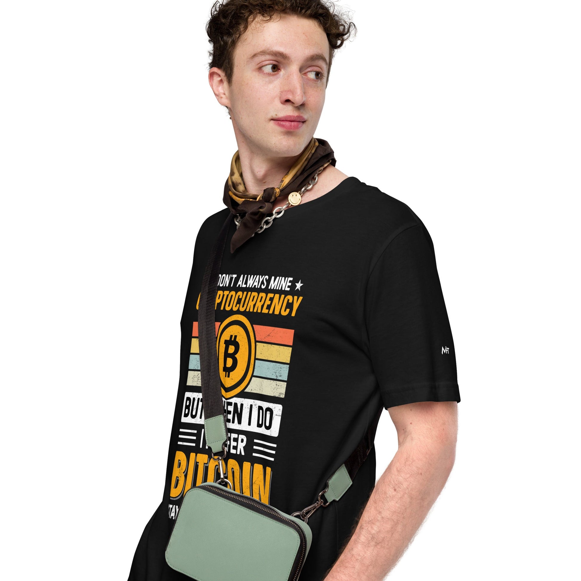 I don't always Mine Cryptocurrency - Unisex t-shirt by DarkByteGear