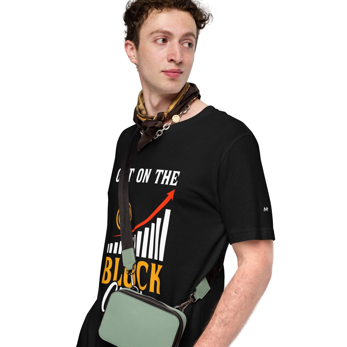Get on the Block Chain - Unisex t-shirt by DarkByteGear