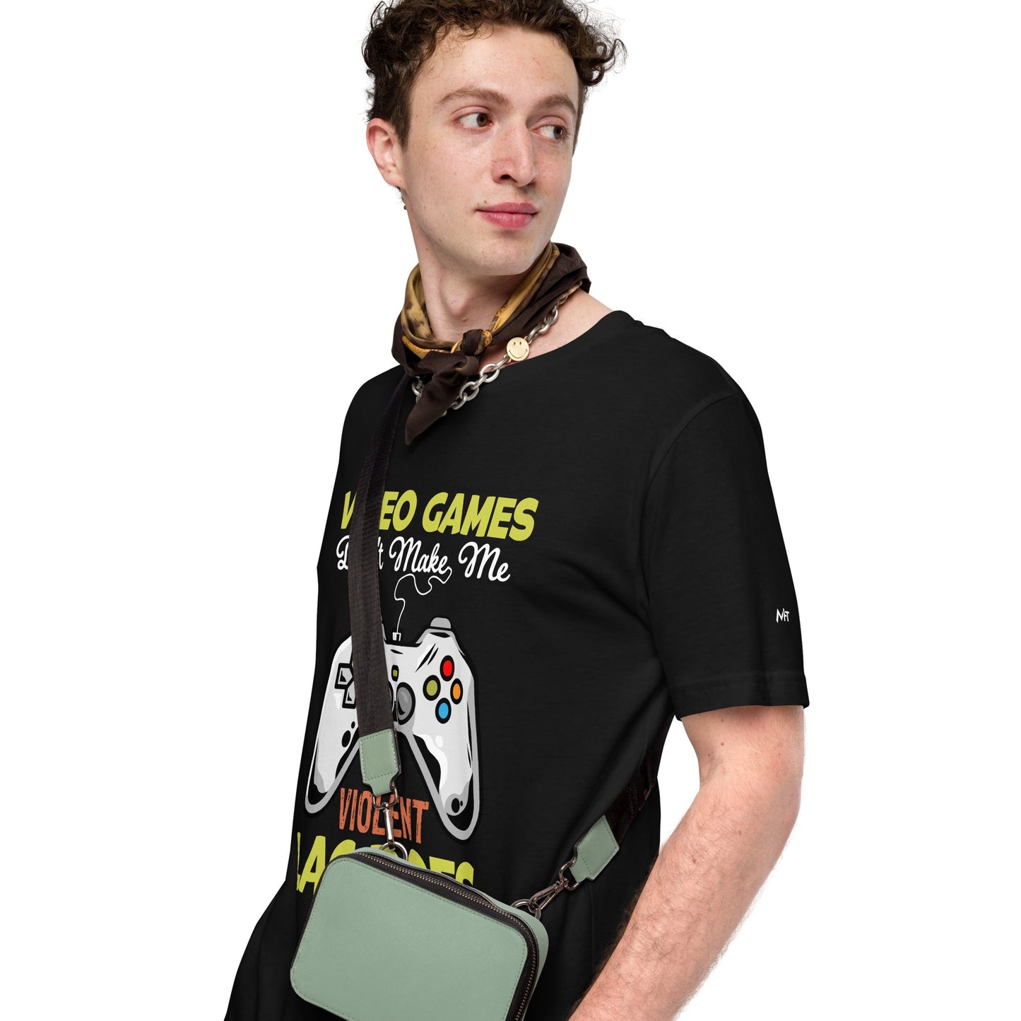 Video Games Lag does Make me Violent - Unisex t-shirt by DarkByteGear