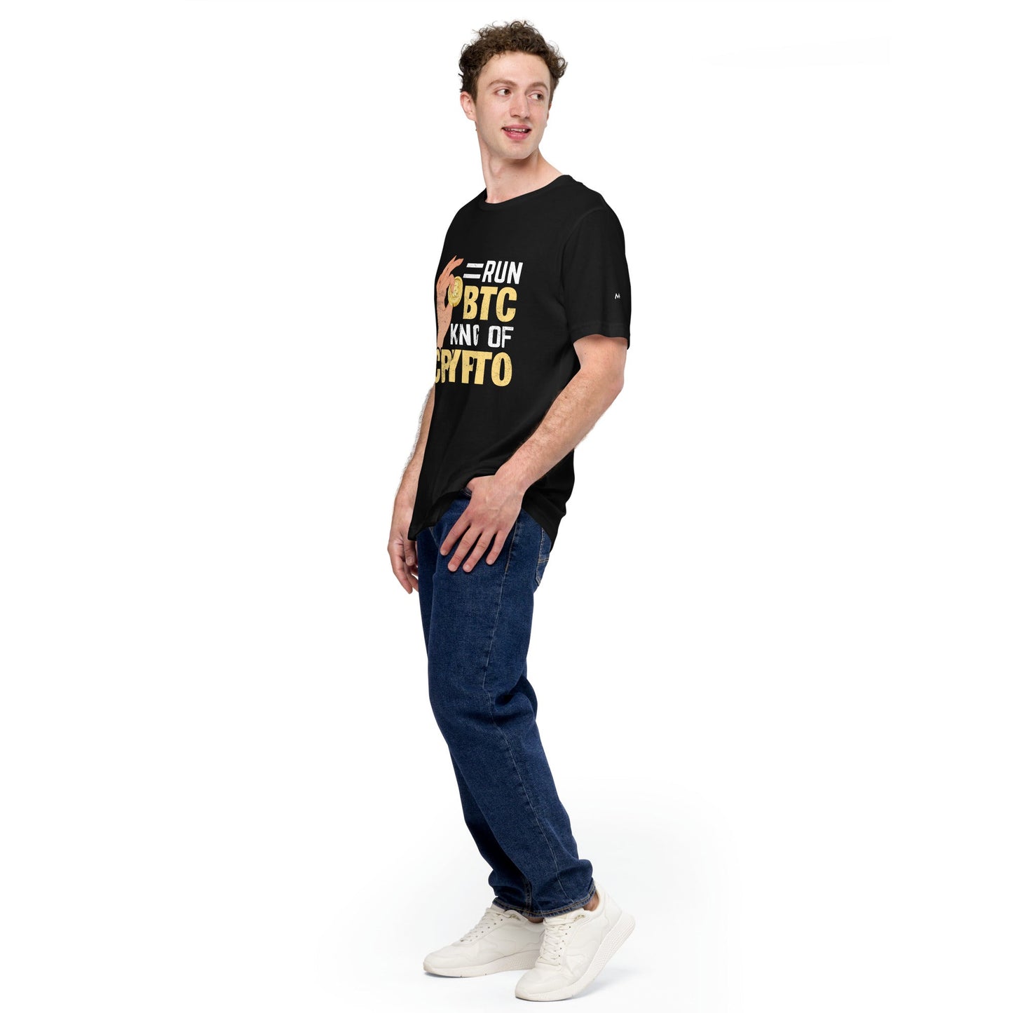 = Run BTC King of BitCoin - Unisex t-shirt by DarkByteGear