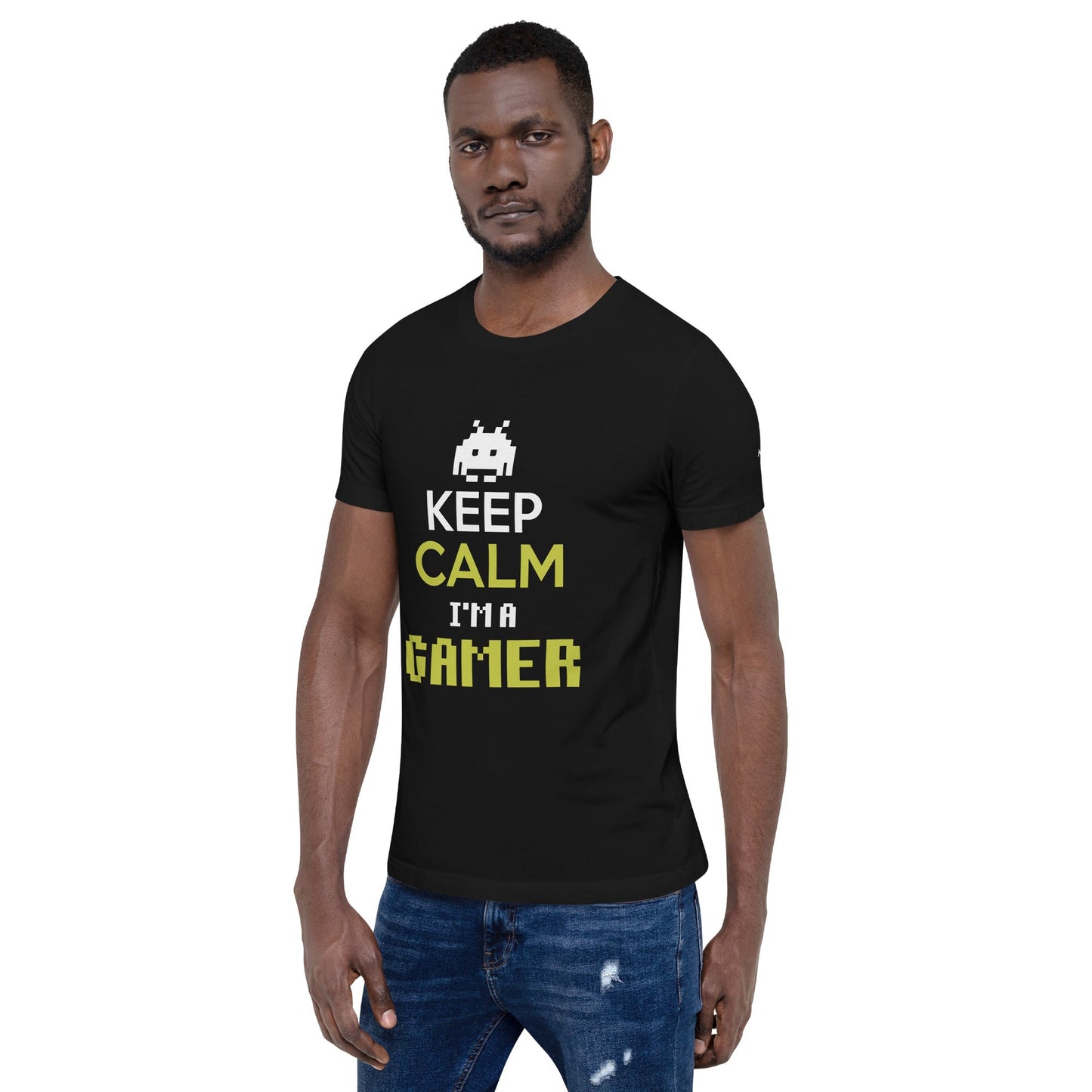 Keep Calm and I am a Gamer - Unisex t-shirt by DarkByteGear