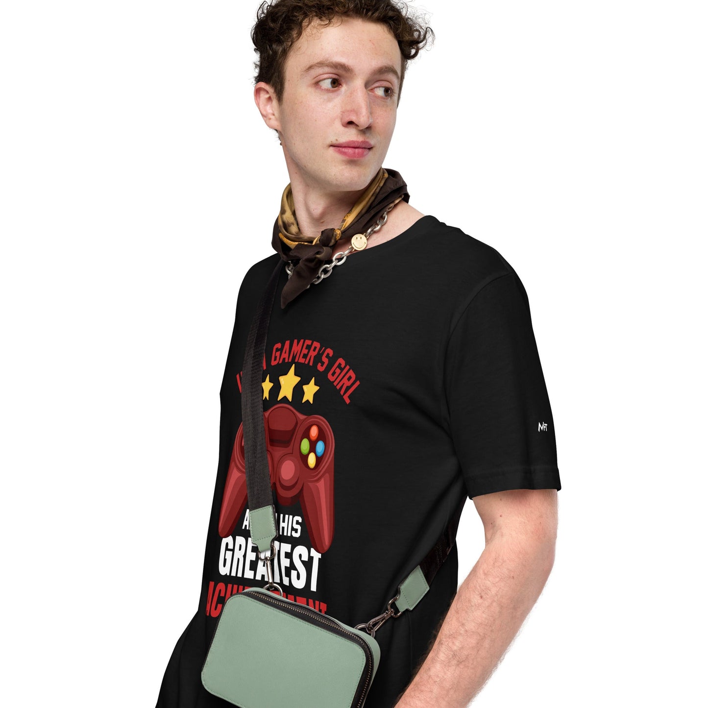 I am a Gamer's Girl, I am his Greatest Achievement - Unisex t-shirt by DarkByteGear
