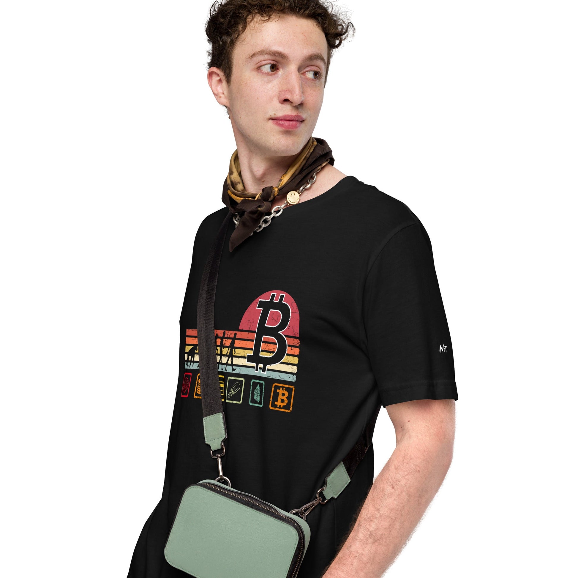 Bitcoin Evolution - Unisex t-shirt by DarkByteGear