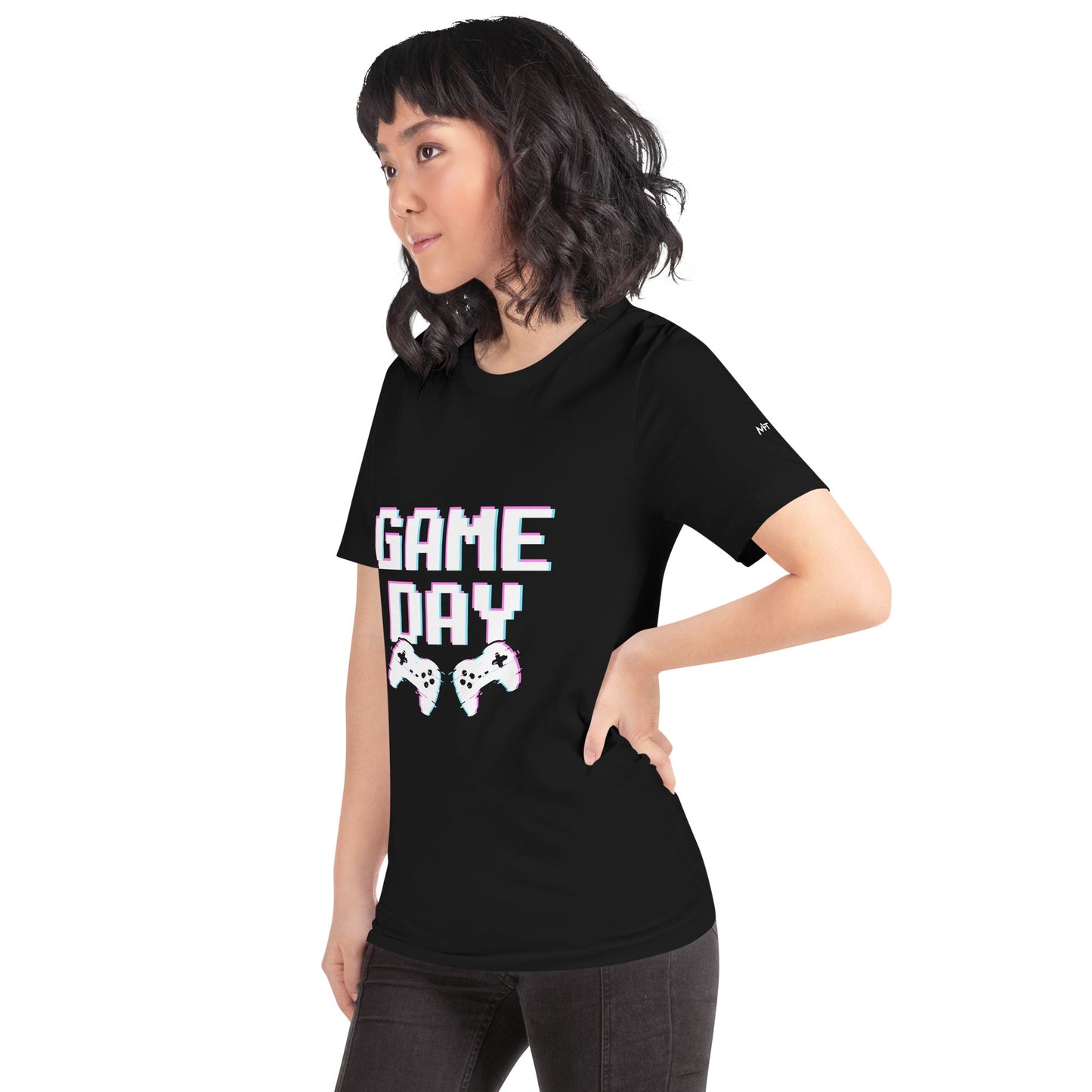 Game Day Lego White - Unisex t-shirt by DarkByteGear