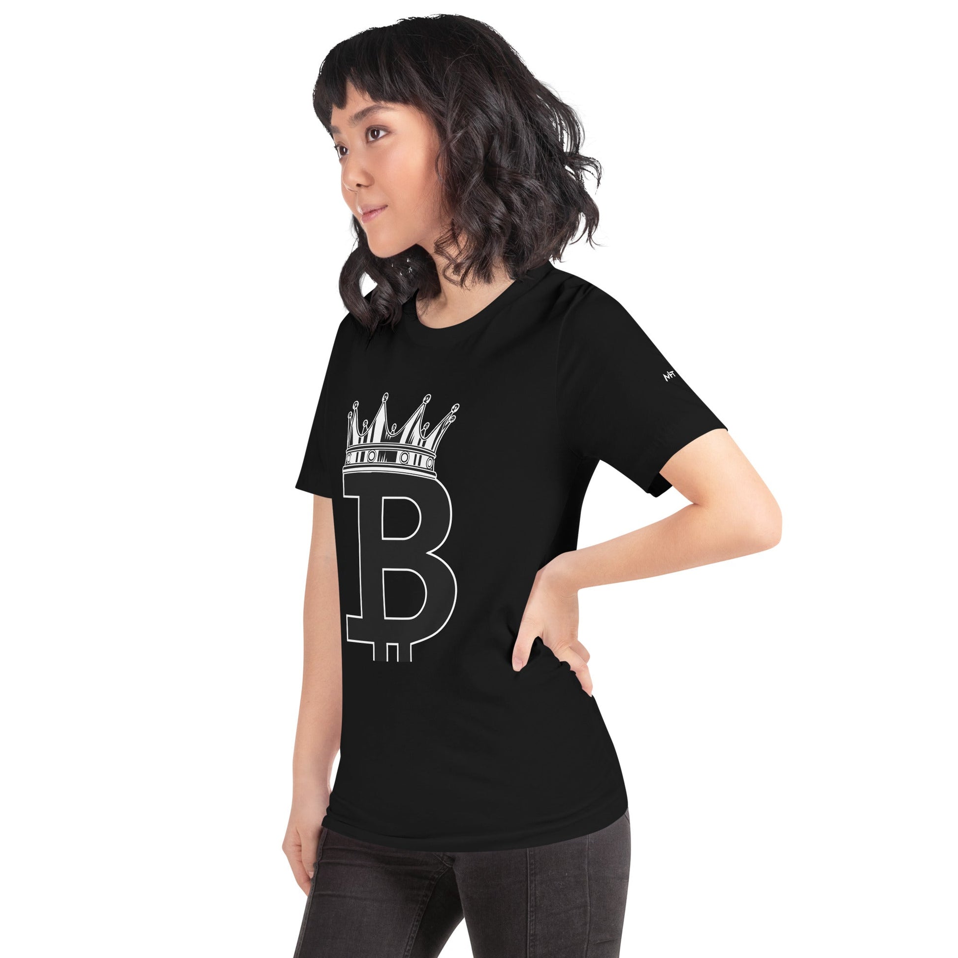 Bitcoin Queen - Unisex t-shirt by DarkByteGear