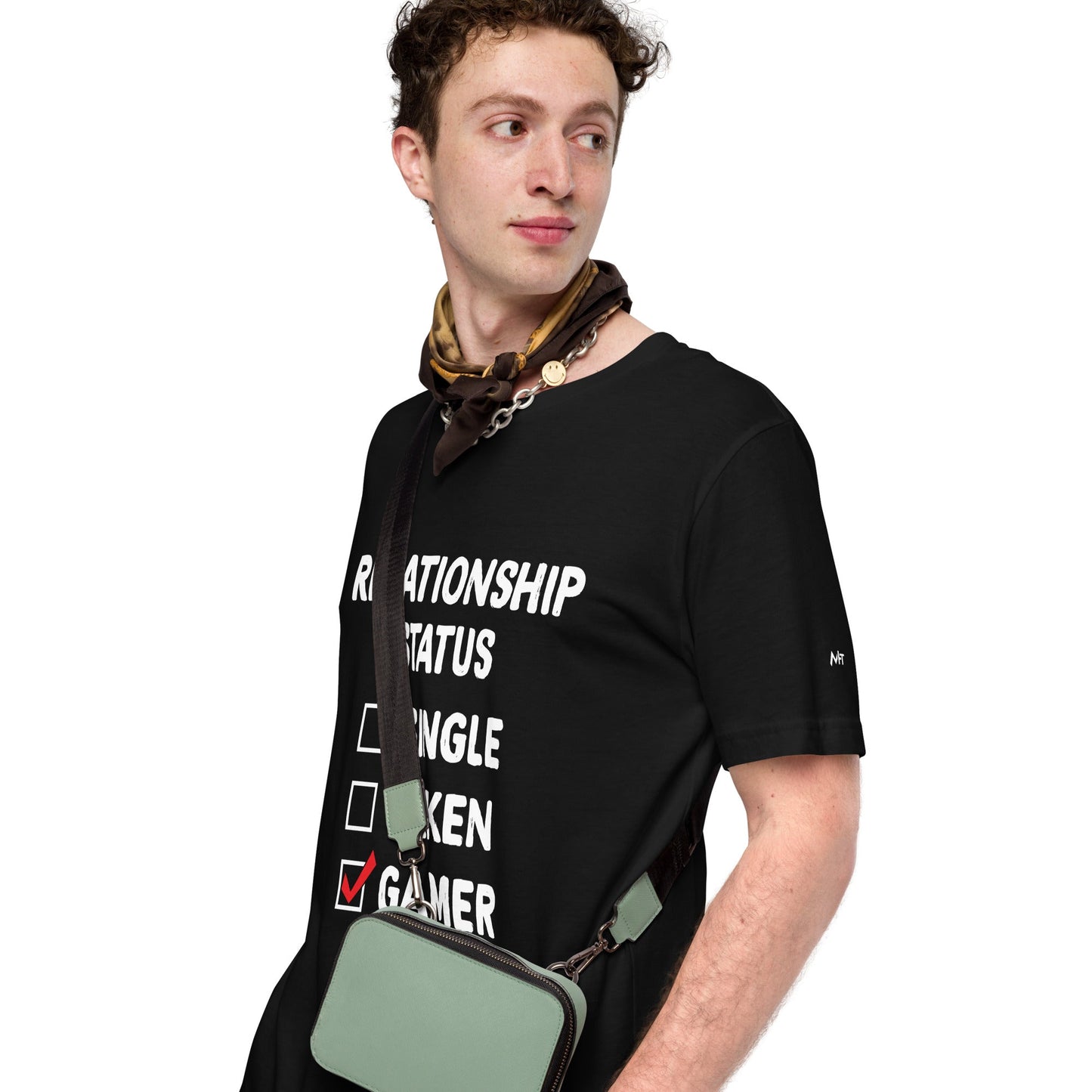 Relationship Status : Gamer - Unisex t-shirt by DarkByteGear