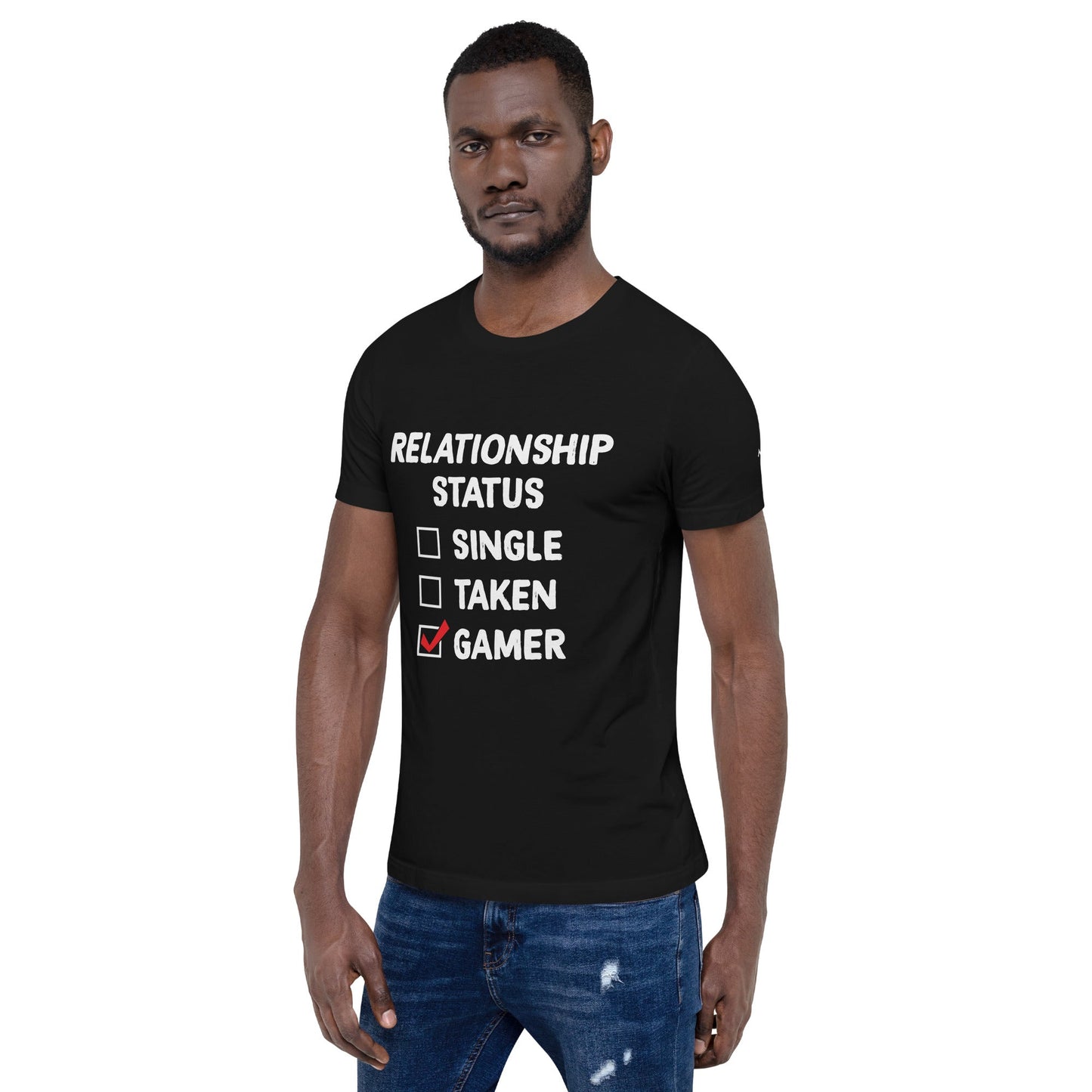 Relationship Status : Gamer - Unisex t-shirt by DarkByteGear