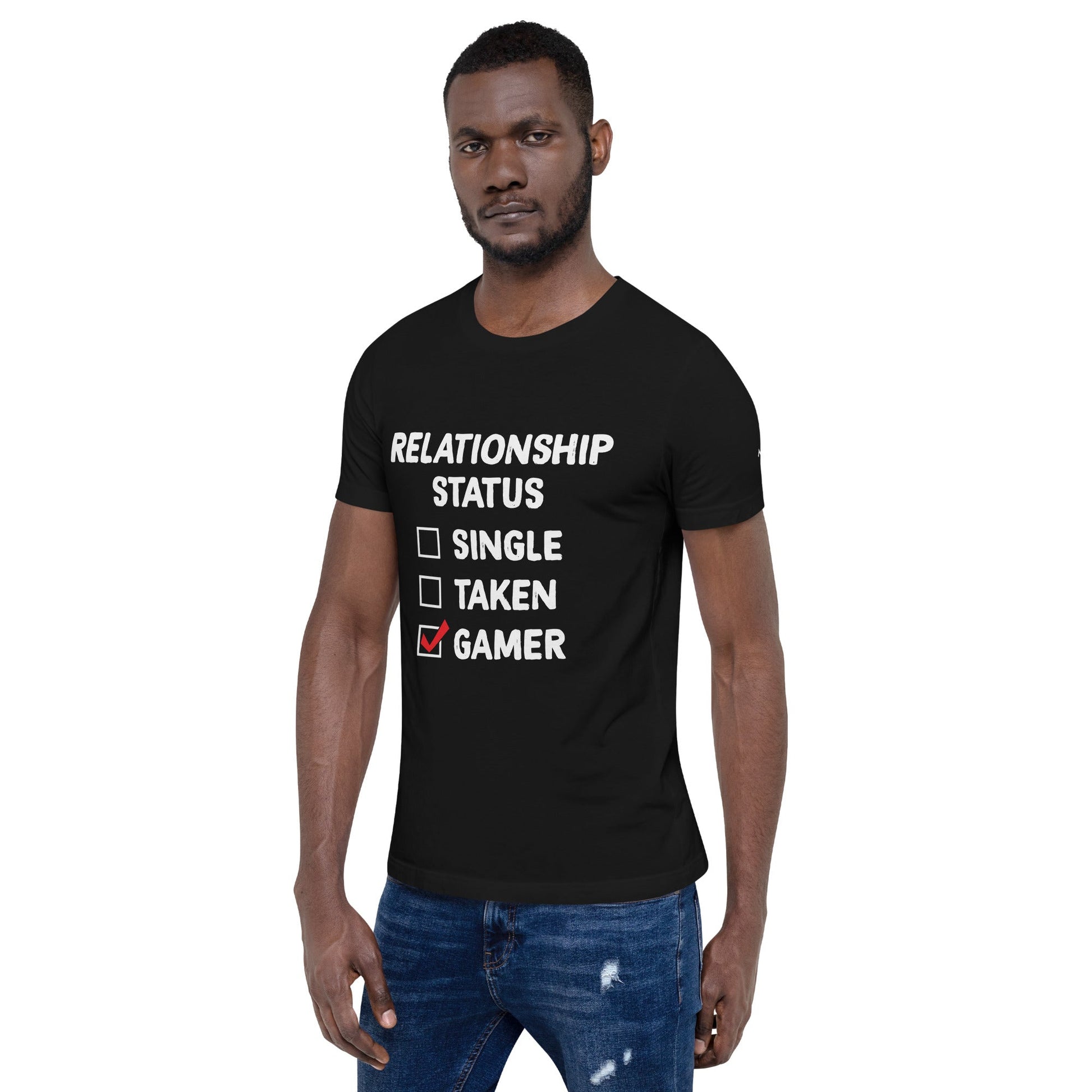 Relationship Status : Gamer - Unisex t-shirt by DarkByteGear