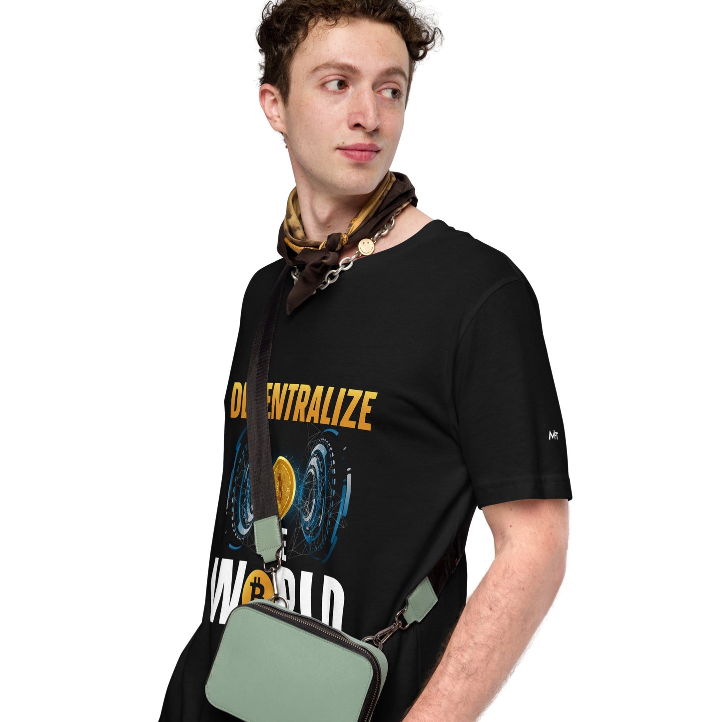 Decentralize the World - Unisex t-shirt by DarkByteGear