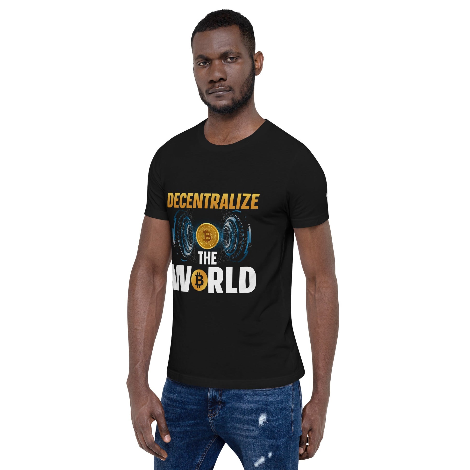 Decentralize the World - Unisex t-shirt by DarkByteGear