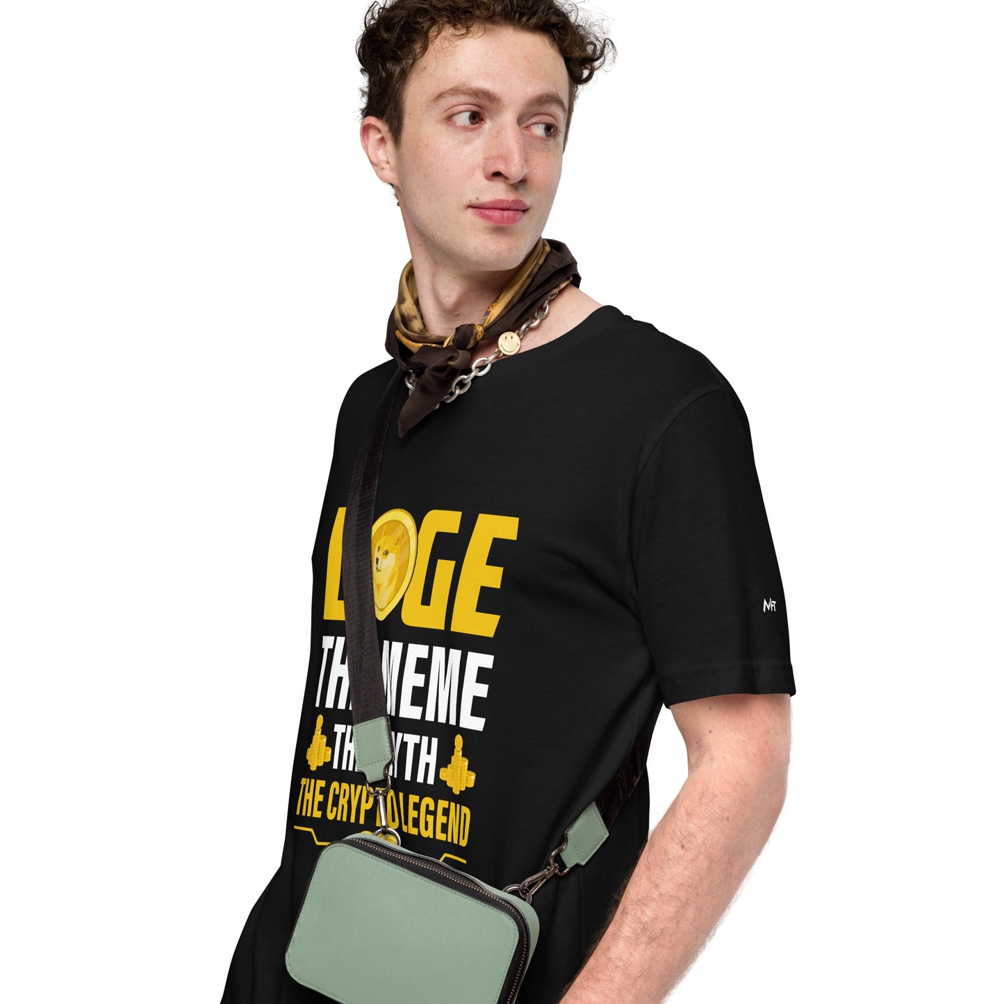 Doge the Meme, the Myth, the Crypto Legend - Unisex t-shirt by DarkByteGear