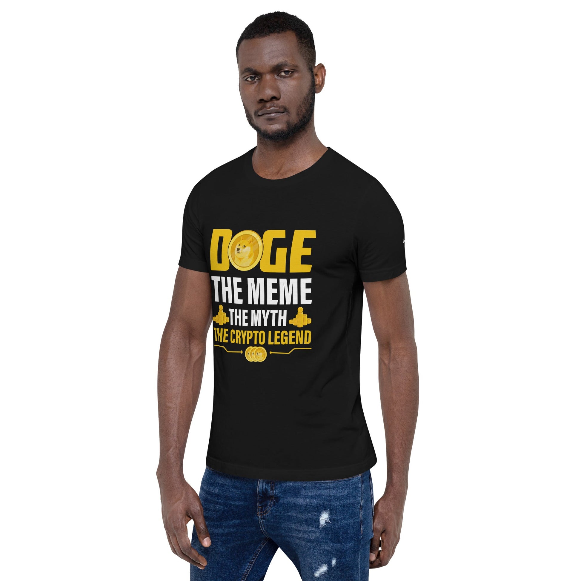 Doge the Meme, the Myth, the Crypto Legend - Unisex t-shirt by DarkByteGear
