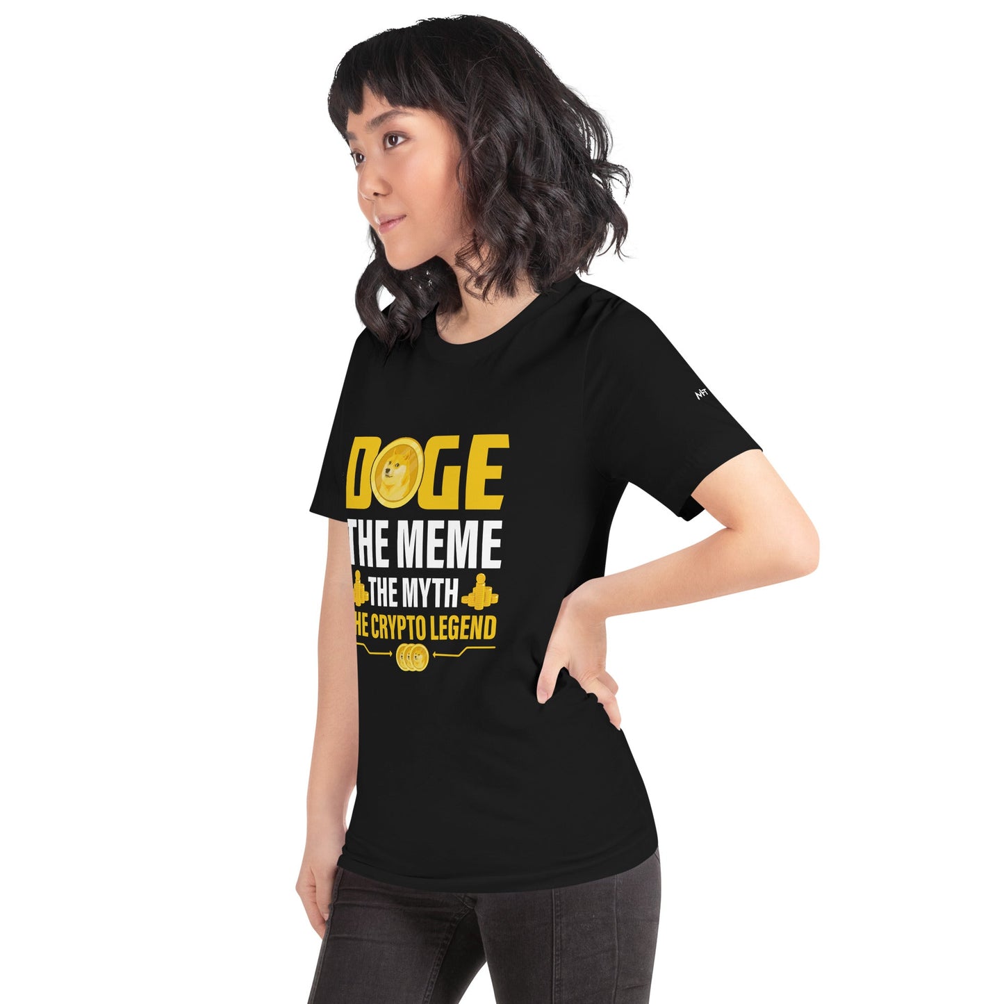 Doge the Meme, the Myth, the Crypto Legend - Unisex t-shirt by DarkByteGear