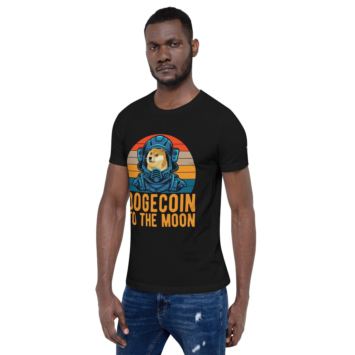 Doge Coin to the Moon - Unisex t-shirt by DarkByteGear
