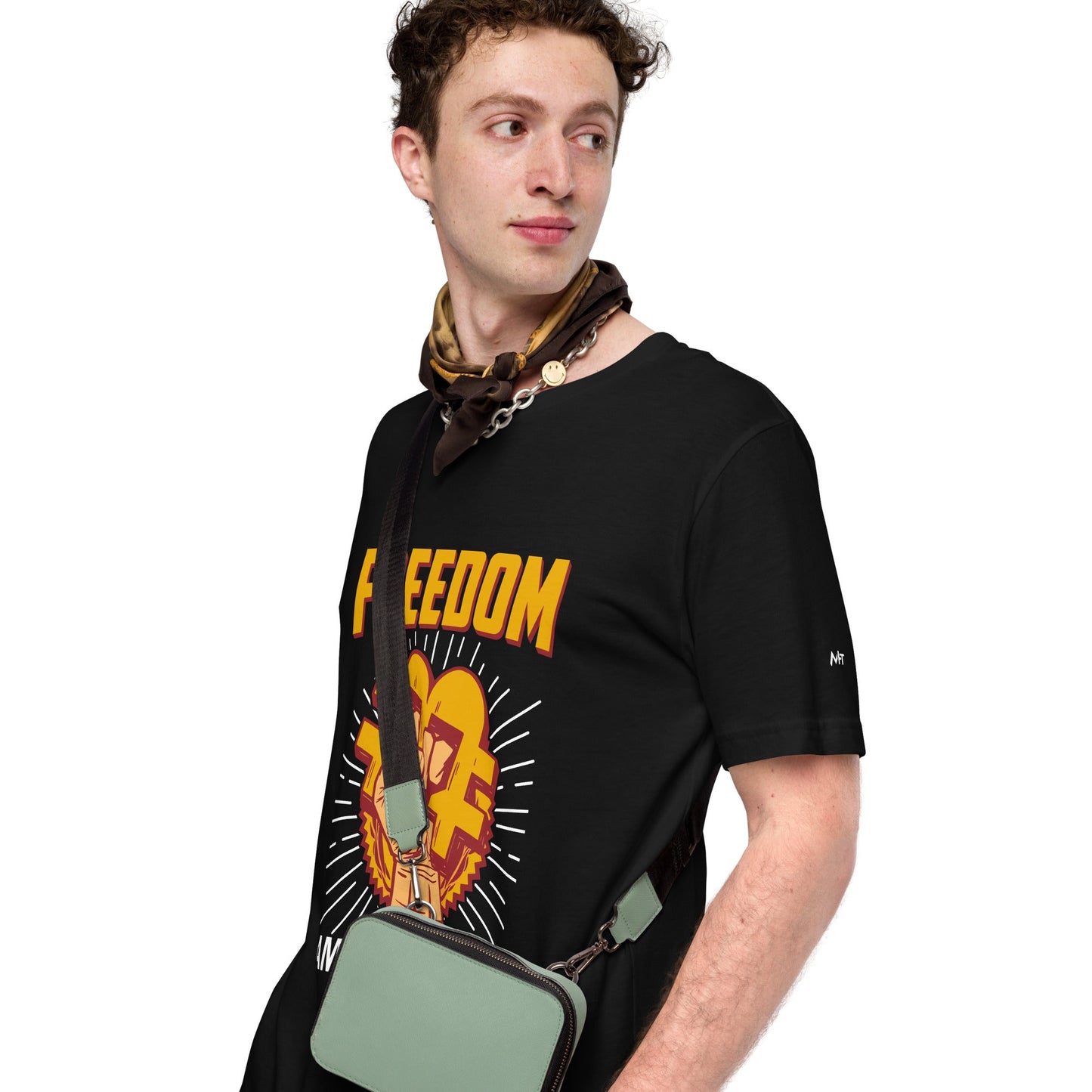 Bitcoin Freedom; I am my Own Bank - Unisex t-shirt by DarkByteGear