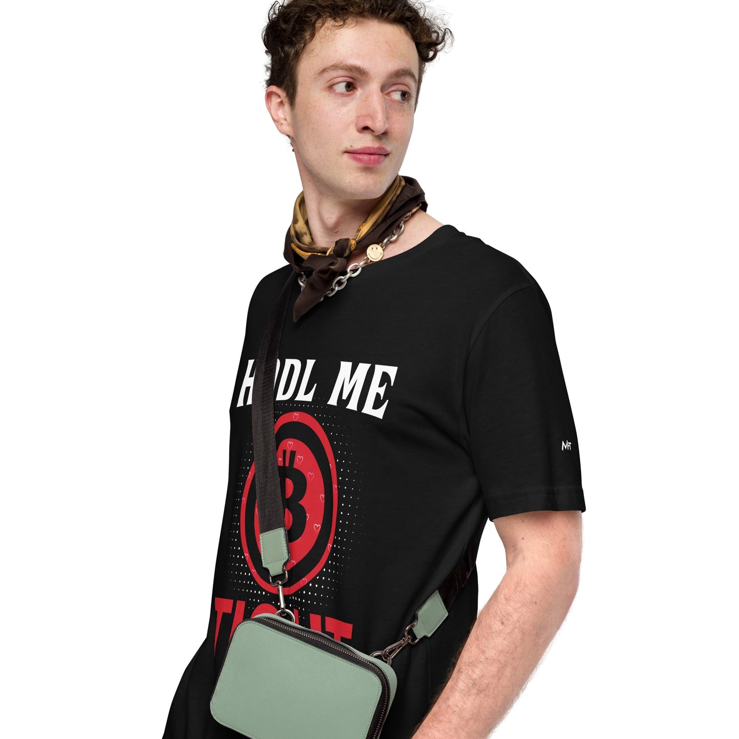 Bitcoin: HODL Me Tight - Unisex t-shirt by DarkByteGear