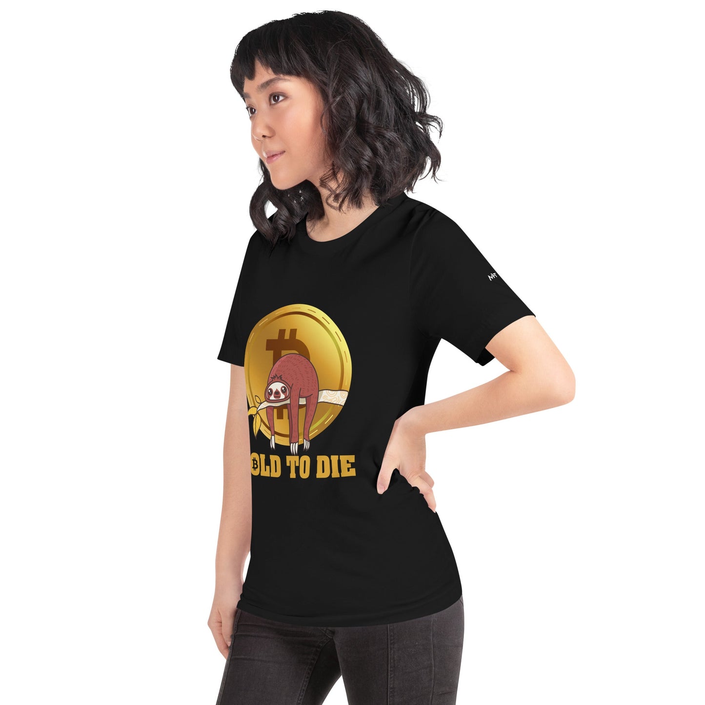 Bitcoin: Hold to Die - Unisex t-shirt by DarkByteGear