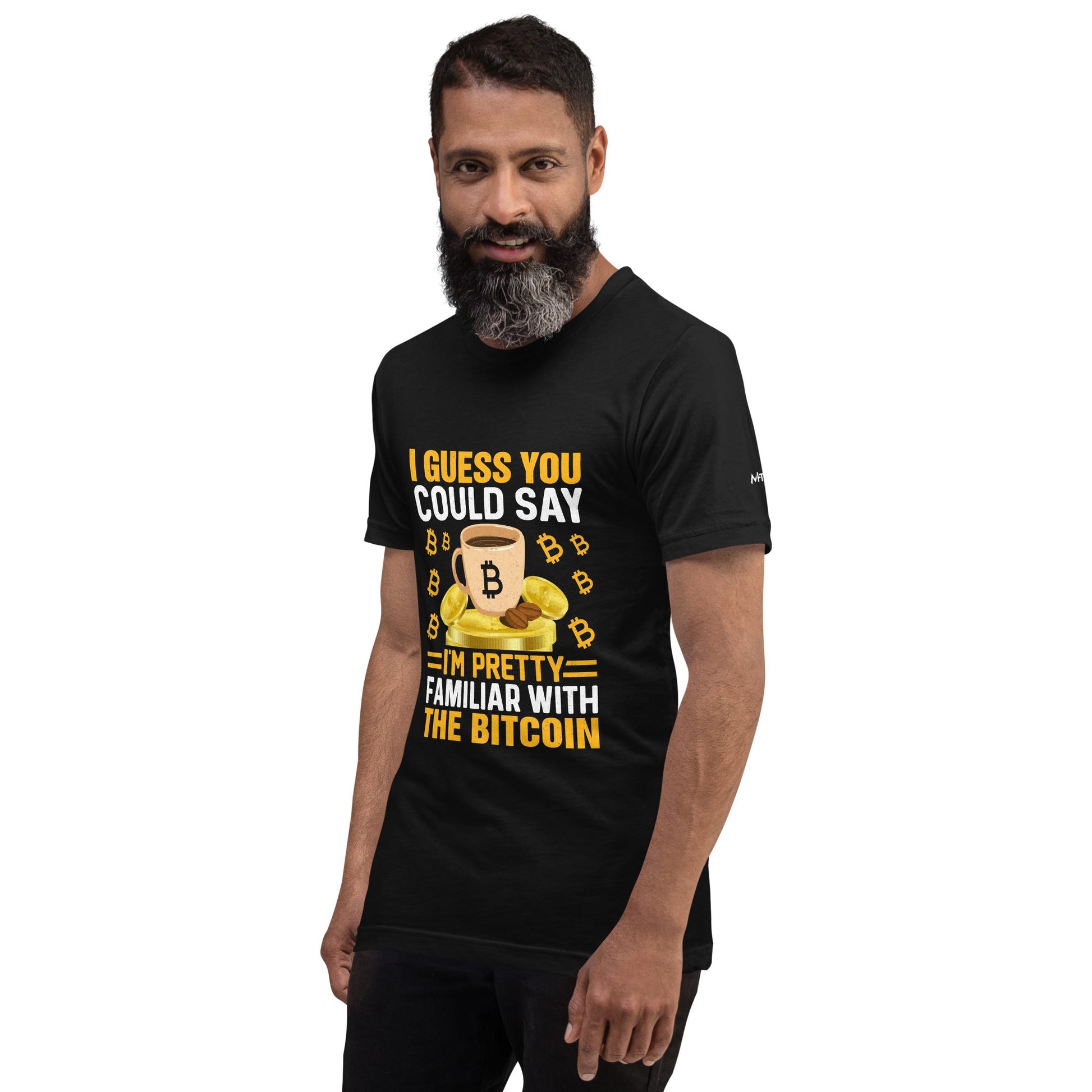 I guess you could say I am pretty familiar with the Bitcoin - Unisex t-shirt by DarkByteGear