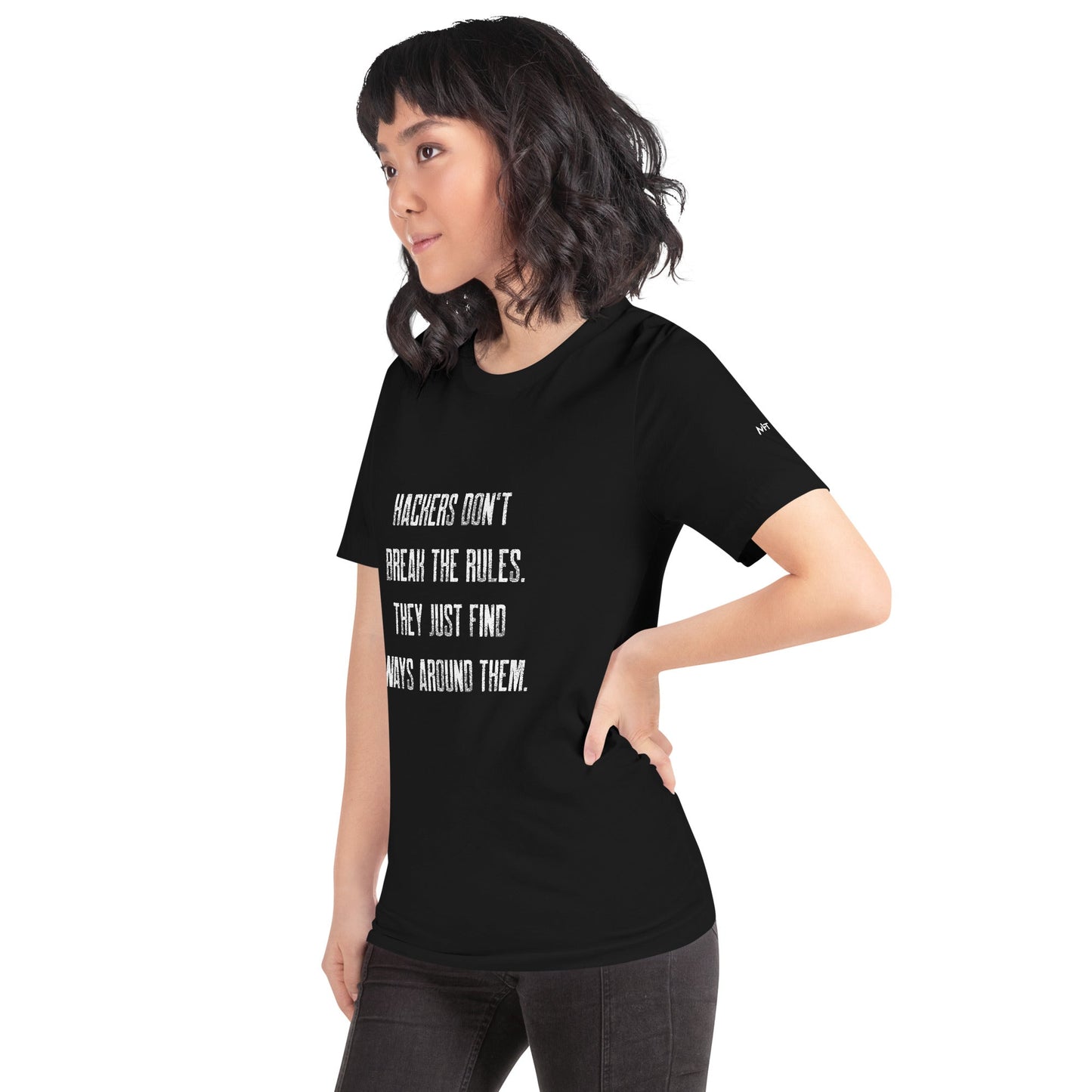 Hackers don't break the rules, they just find ways around them V1 - Unisex t-shirt by DarkByteGear
