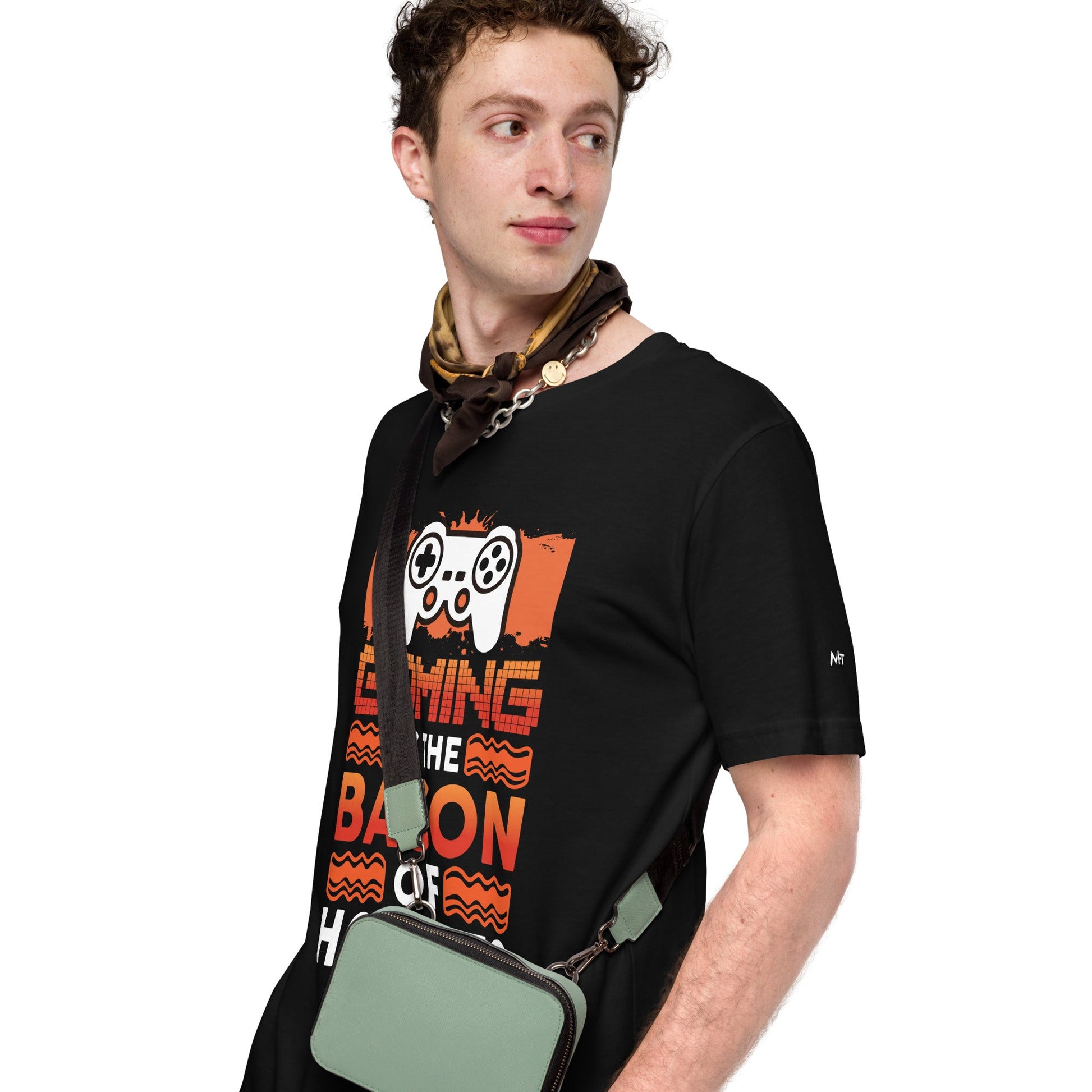 Gaming is the Bacon of Hobbies - Unisex t-shirt by DarkByteGear