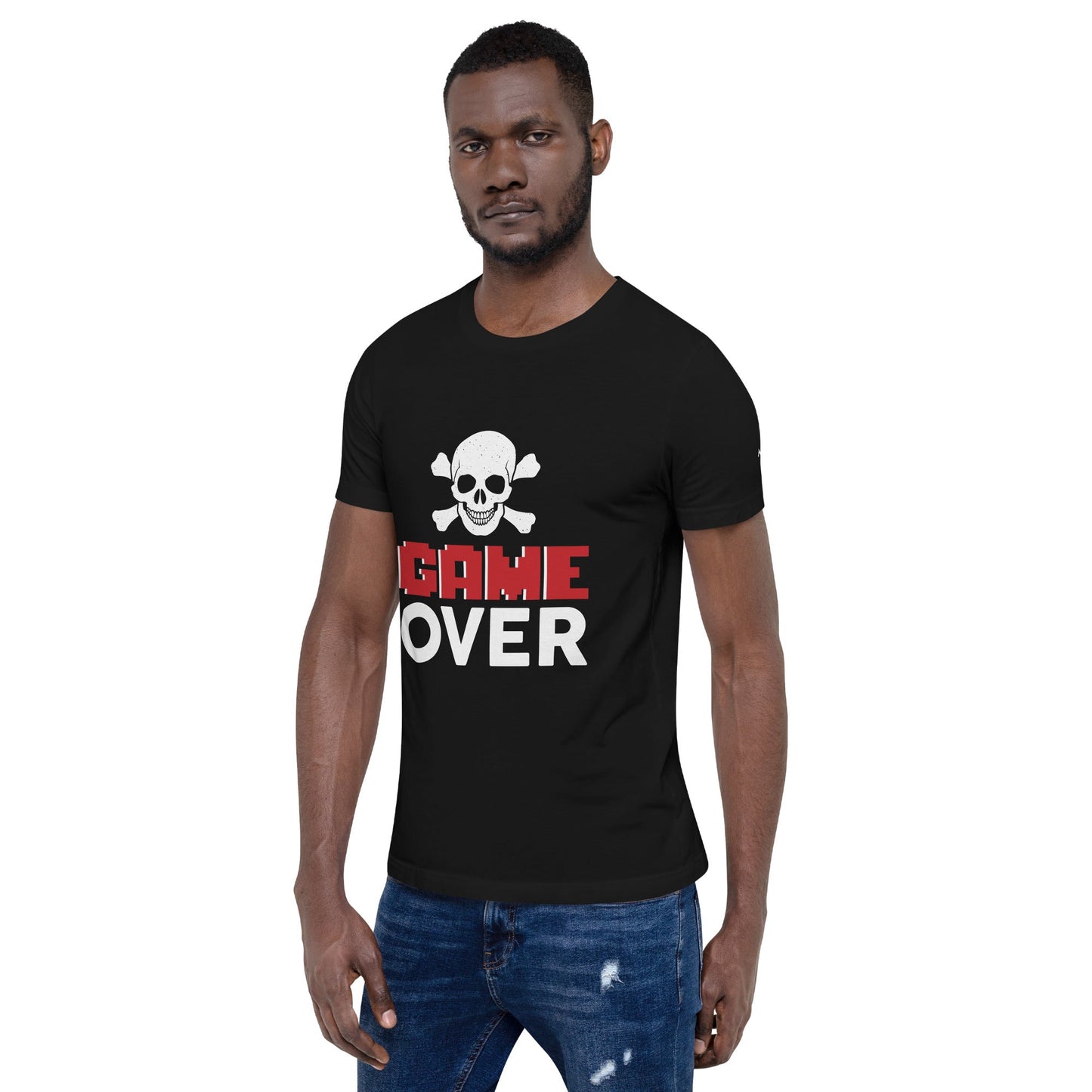 Game Over - Unisex t-shirt ( Back Print ) by DarkByteGear