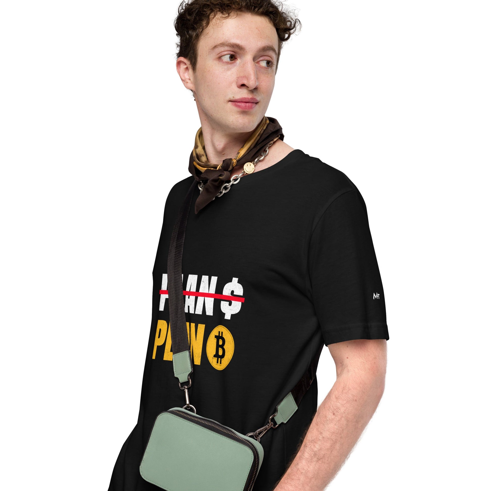 No Plan $, but Plan Bitcoin - Unisex t-shirt by DarkByteGear