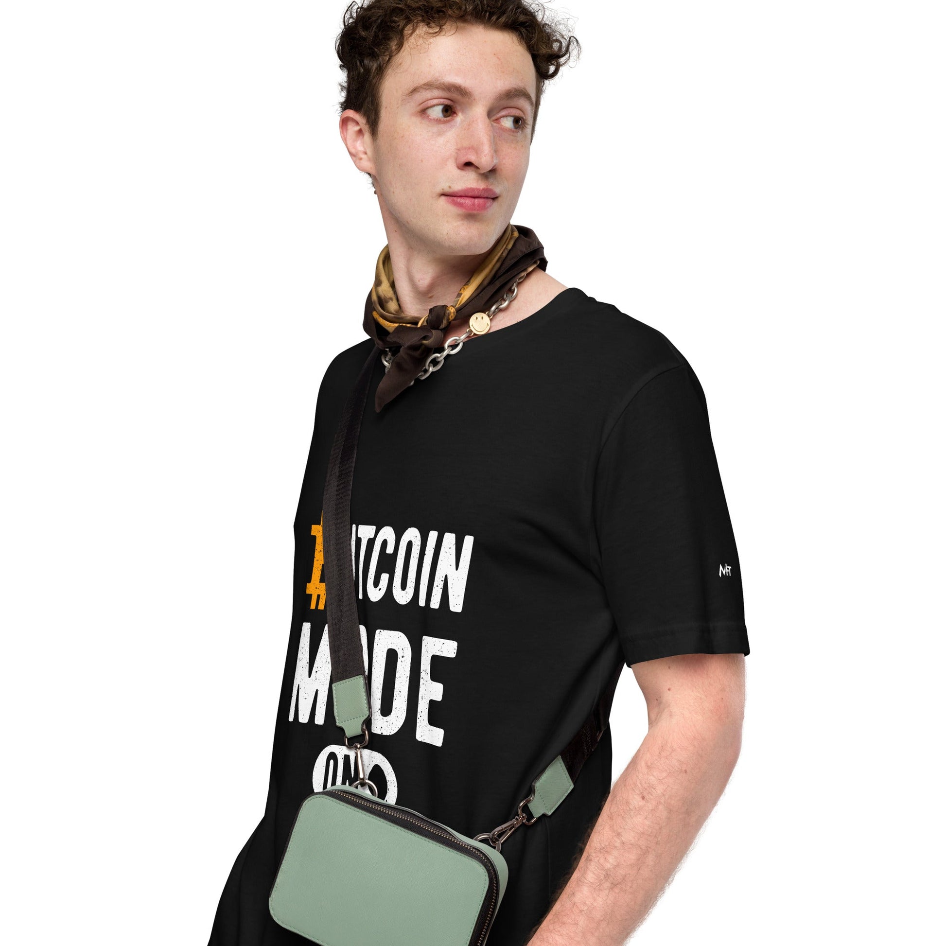 Bitcoin Mode is On - Unisex t-shirt by DarkByteGear