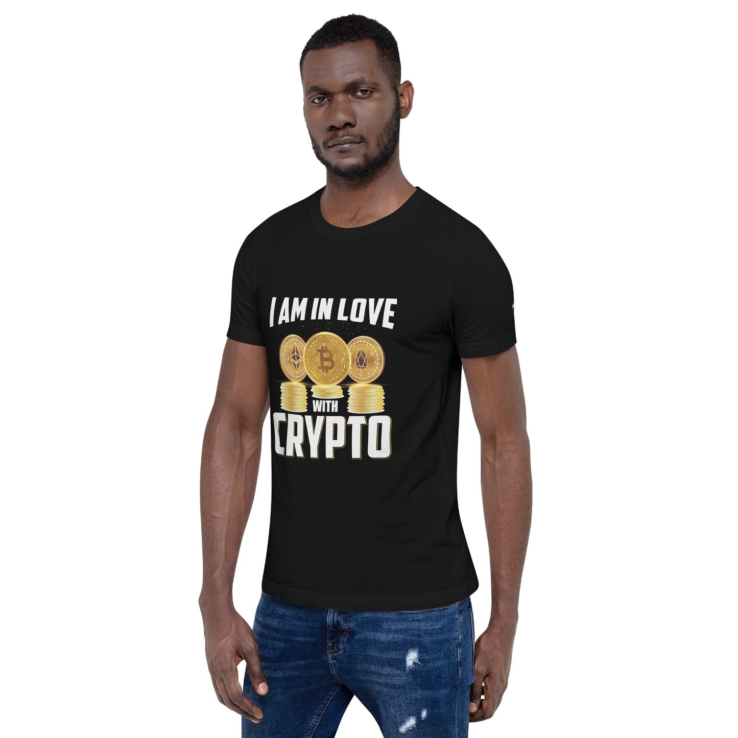 I am in love with Crypto Unisex t-shirt by DarkByteGear