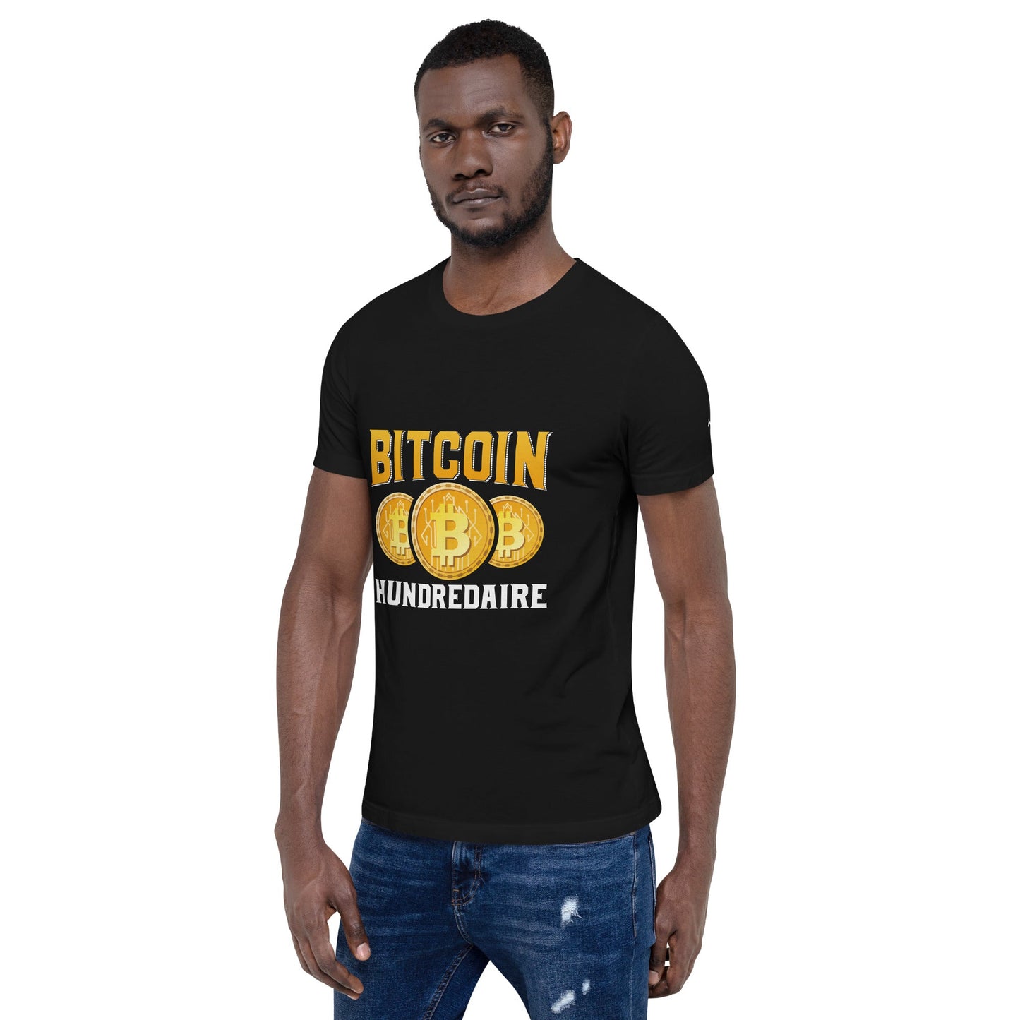 Bitcoin Hundredaire - Unisex t-shirt by DarkByteGear