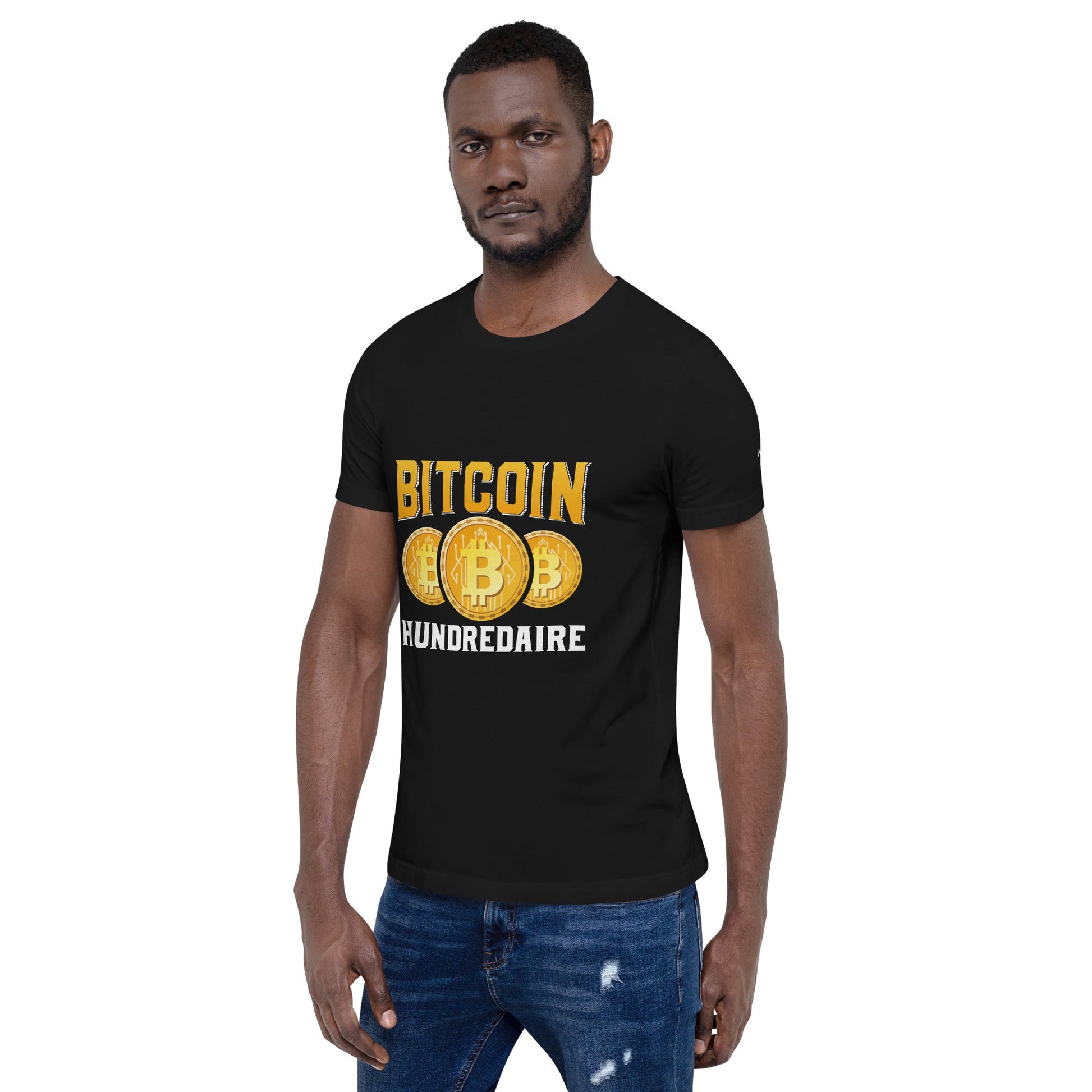 Bitcoin Hundredaire - Unisex t-shirt by DarkByteGear