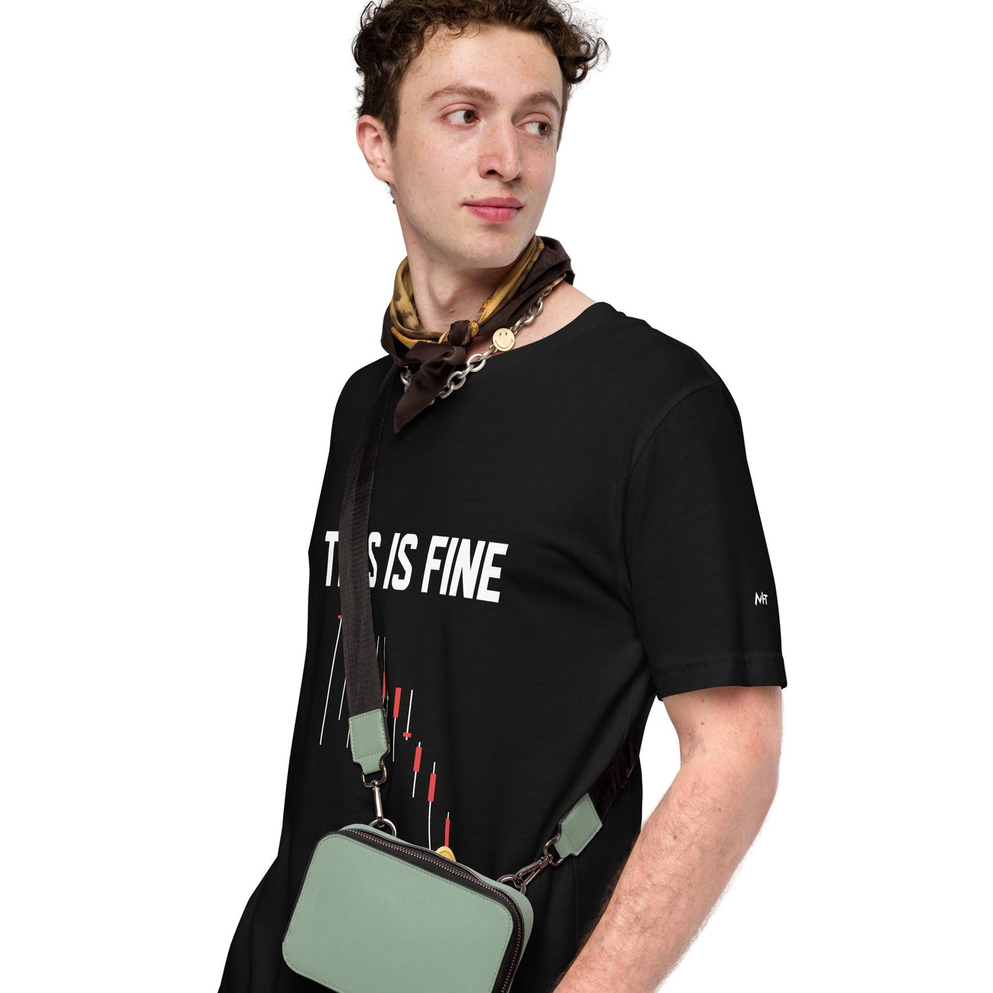 This is Fine - Unisex t-shirt by DarkByteGear
