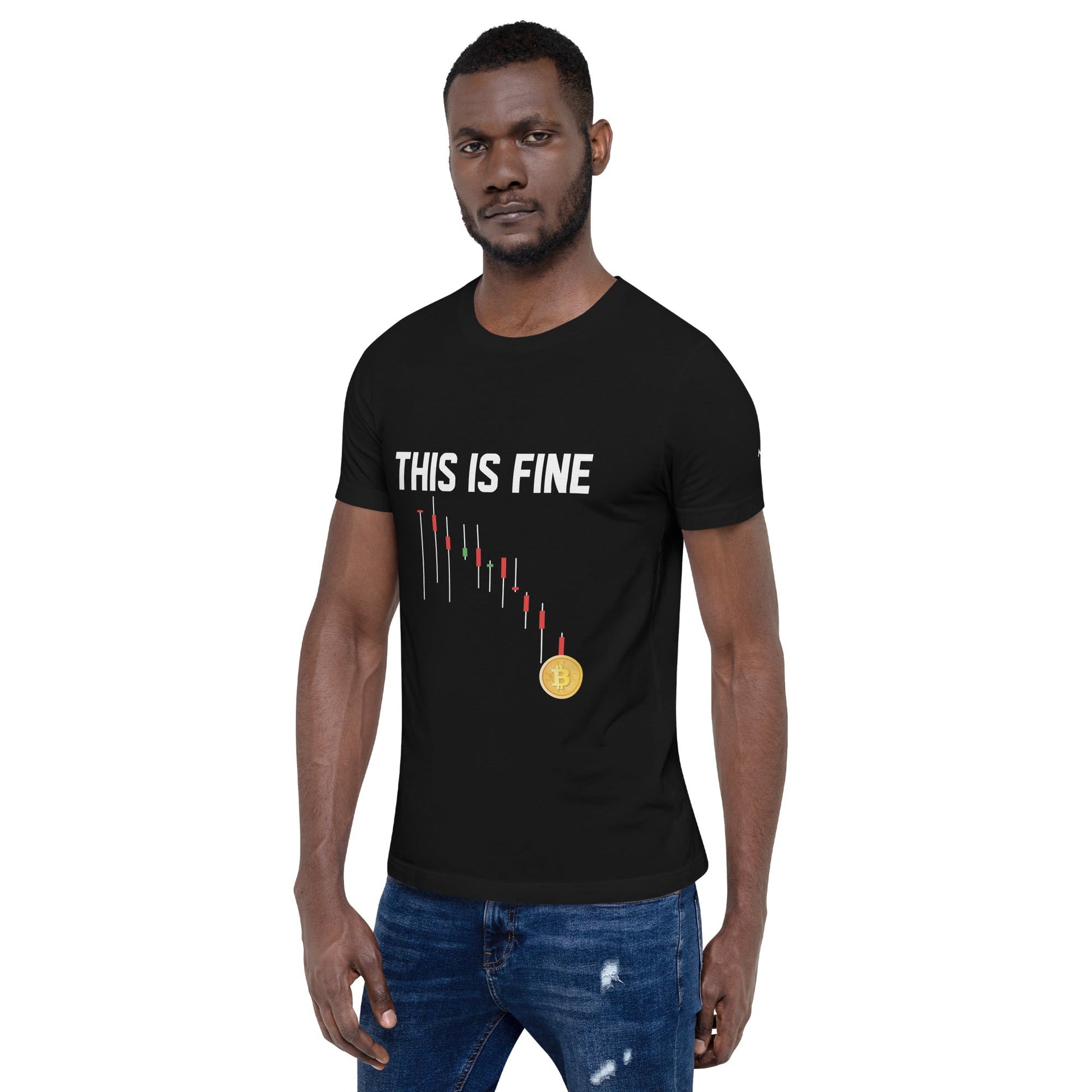 This is Fine - Unisex t-shirt by DarkByteGear