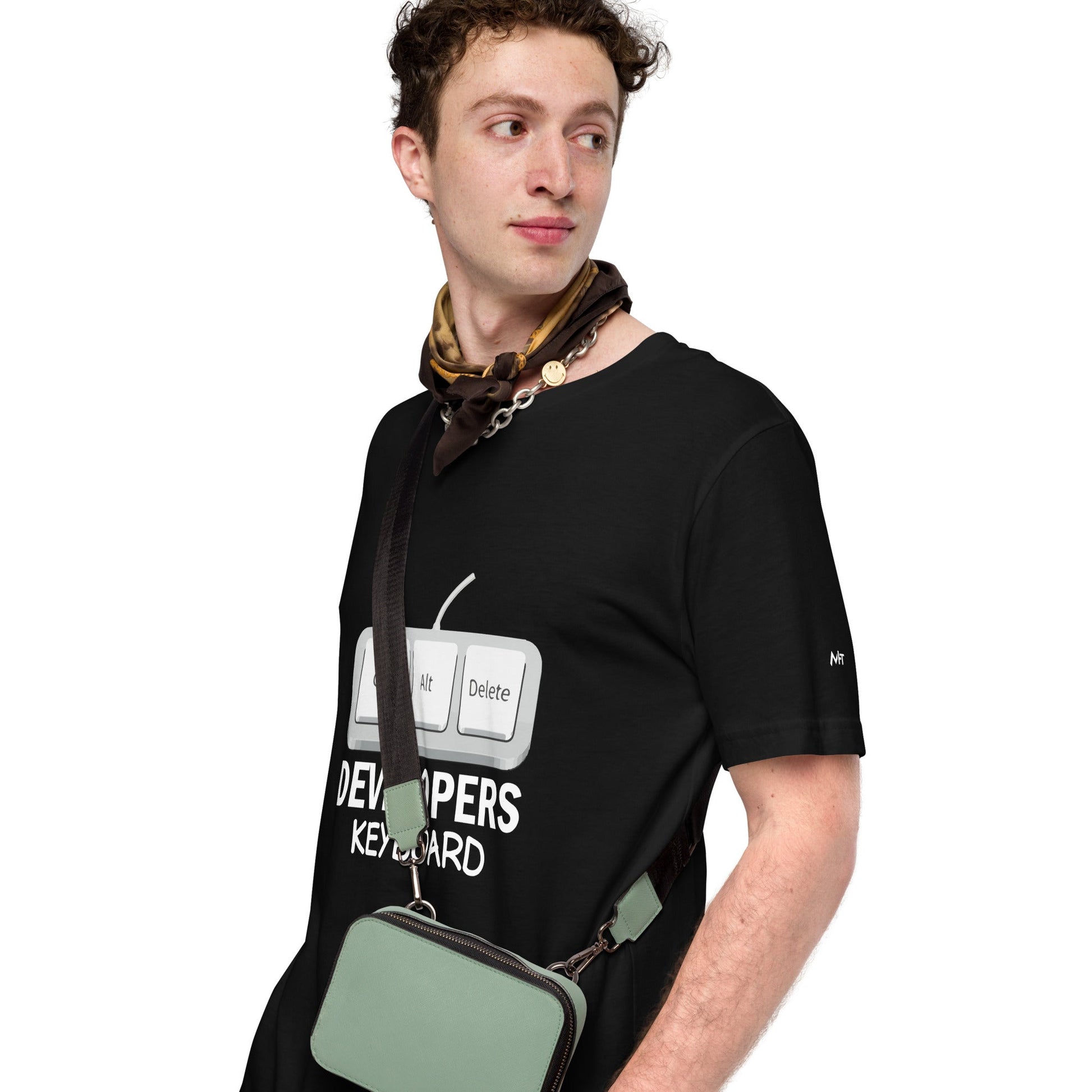 Ctrl+Alt+Del Developer Keyboard - Unisex t-shirt by DarkByteGear