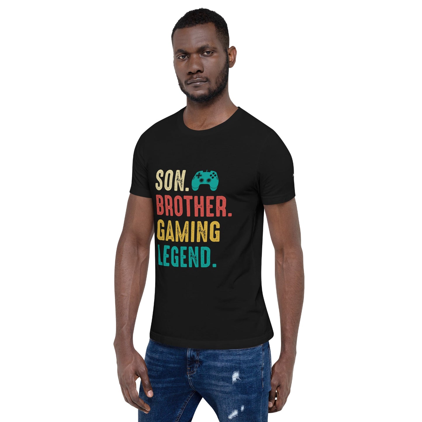 Son Brother Gaming Legend - Unisex t-shirt by DarkByteGear