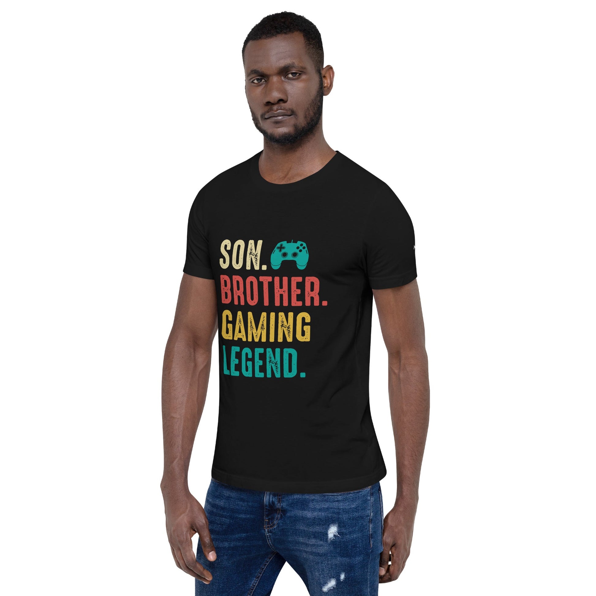 Son Brother Gaming Legend - Unisex t-shirt by DarkByteGear