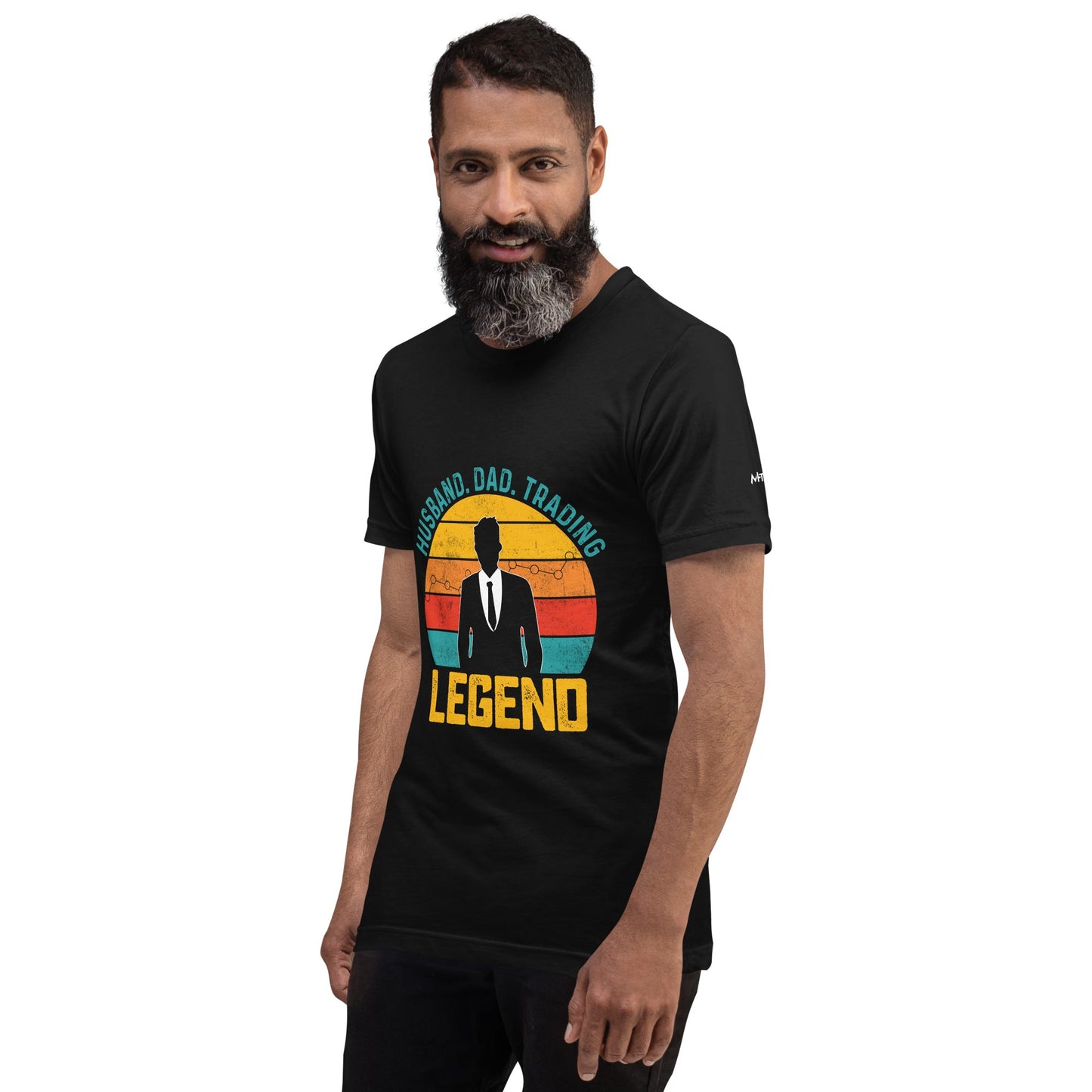 Husband.Dad.Trading Legend - Unisex t-shirt by DarkByteGear