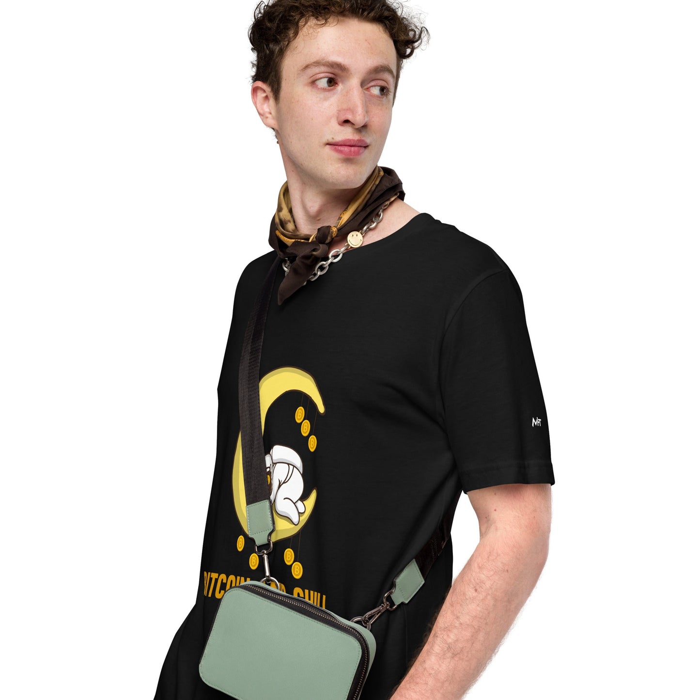 Bitcoin and Chill - Unisex t-shirt by DarkByteGear