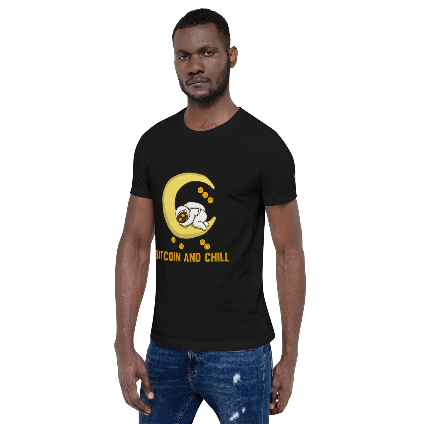 Bitcoin and Chill - Unisex t-shirt by DarkByteGear